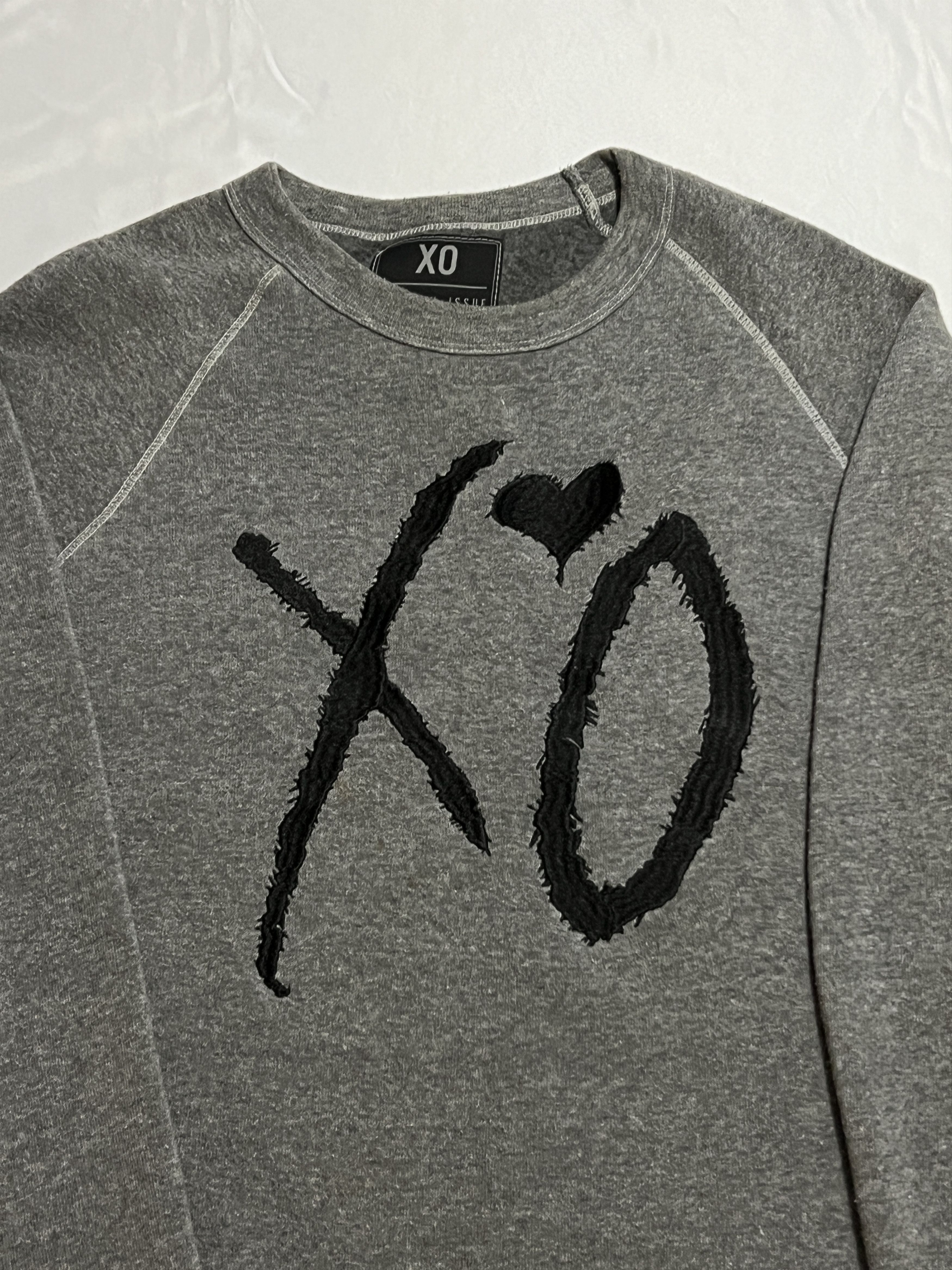 The Weeknd The Weeknd Official Issue XO Cut & Sewn Fleece Crewneck Size US XL / EU 56 / 4 - 5 Thumbnail