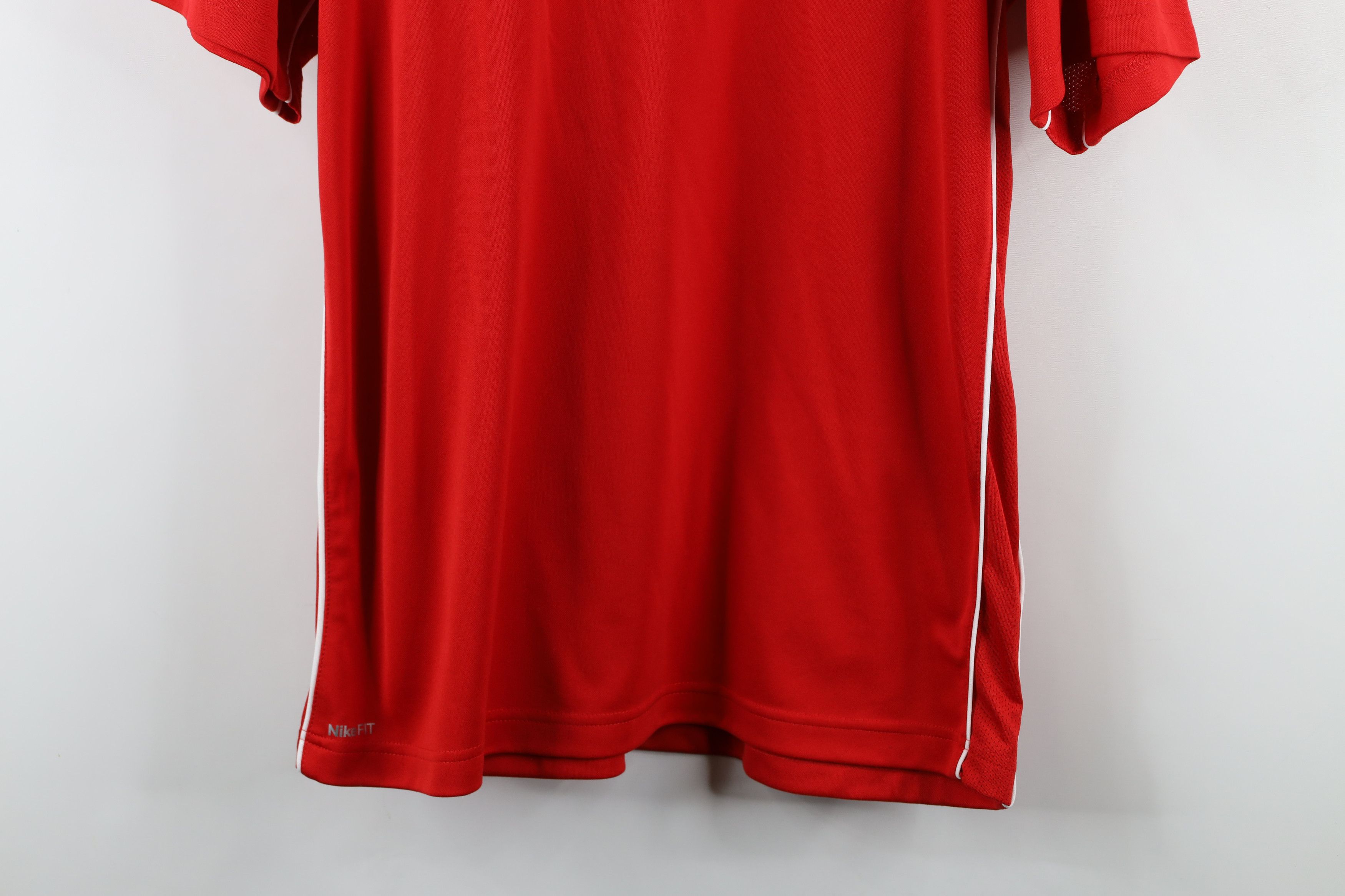 Nike × Vintage Vintage Nike Total 90 Center Swoosh Soccer Jersey Football Size US L / EU 52-54 / 3 - 3 Thumbnail