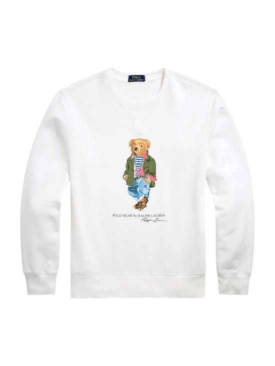 Ralph Lauren RALPH LAUREN Men Hoodies 710953718 004 White Size US M / EU 48-50 / 2 - 1 Thumbnail