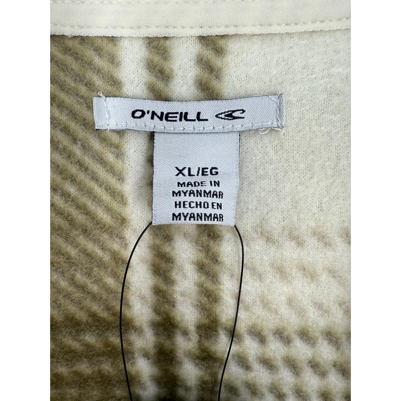 Other NEW O’Neill Womens Fleece Flannel Plaid Hoodie Pullover XL Size XL / US 12-14 / IT 48-50 - 3 Thumbnail