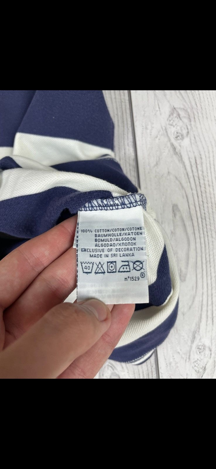 Polo Ralph Lauren Vintage polo ralph lauren striped jersey rugby size M Size US M / EU 48-50 / 2 - 8 Thumbnail