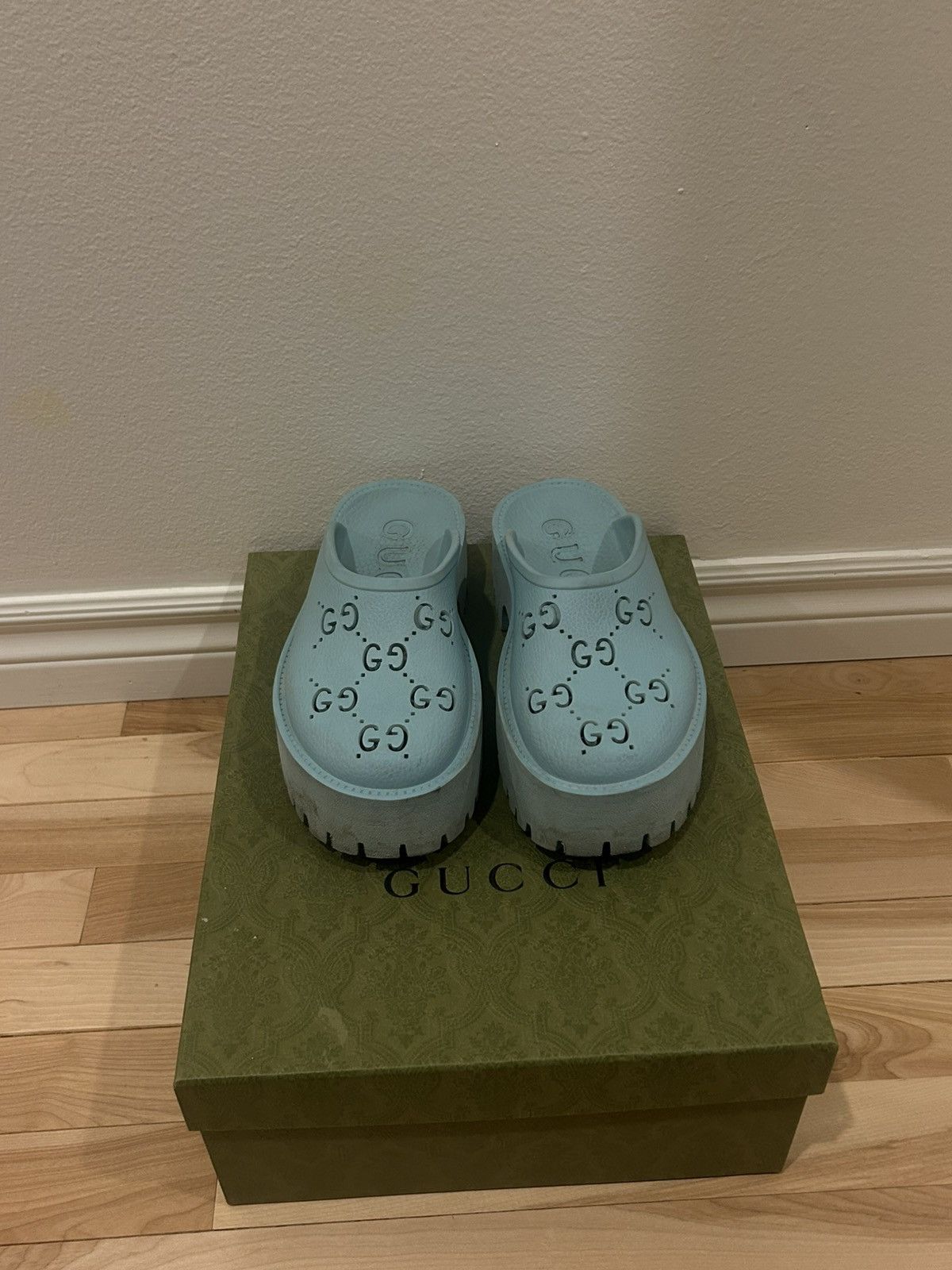 Gucci Gucci rubber shoes Size US 7 / IT 37 - 1 Thumbnail