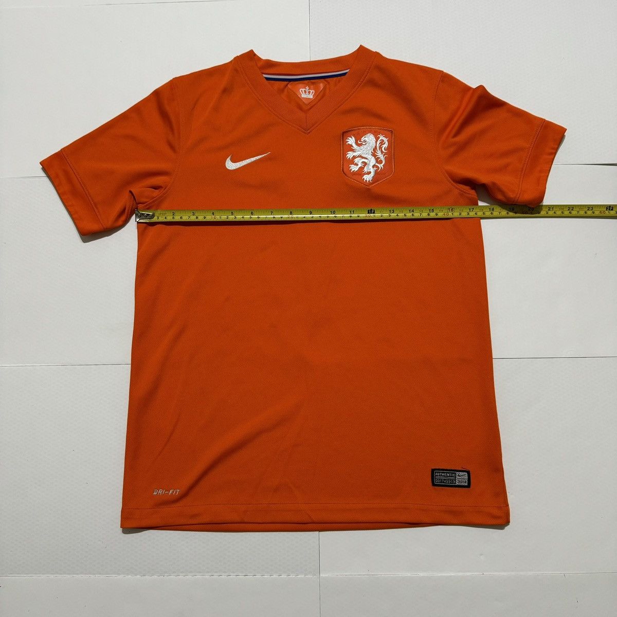 Nike Nike Netherlands National Team KNVB 2014 Men Football Jersey Size US XS / EU 42 / 0 - 3 Thumbnail