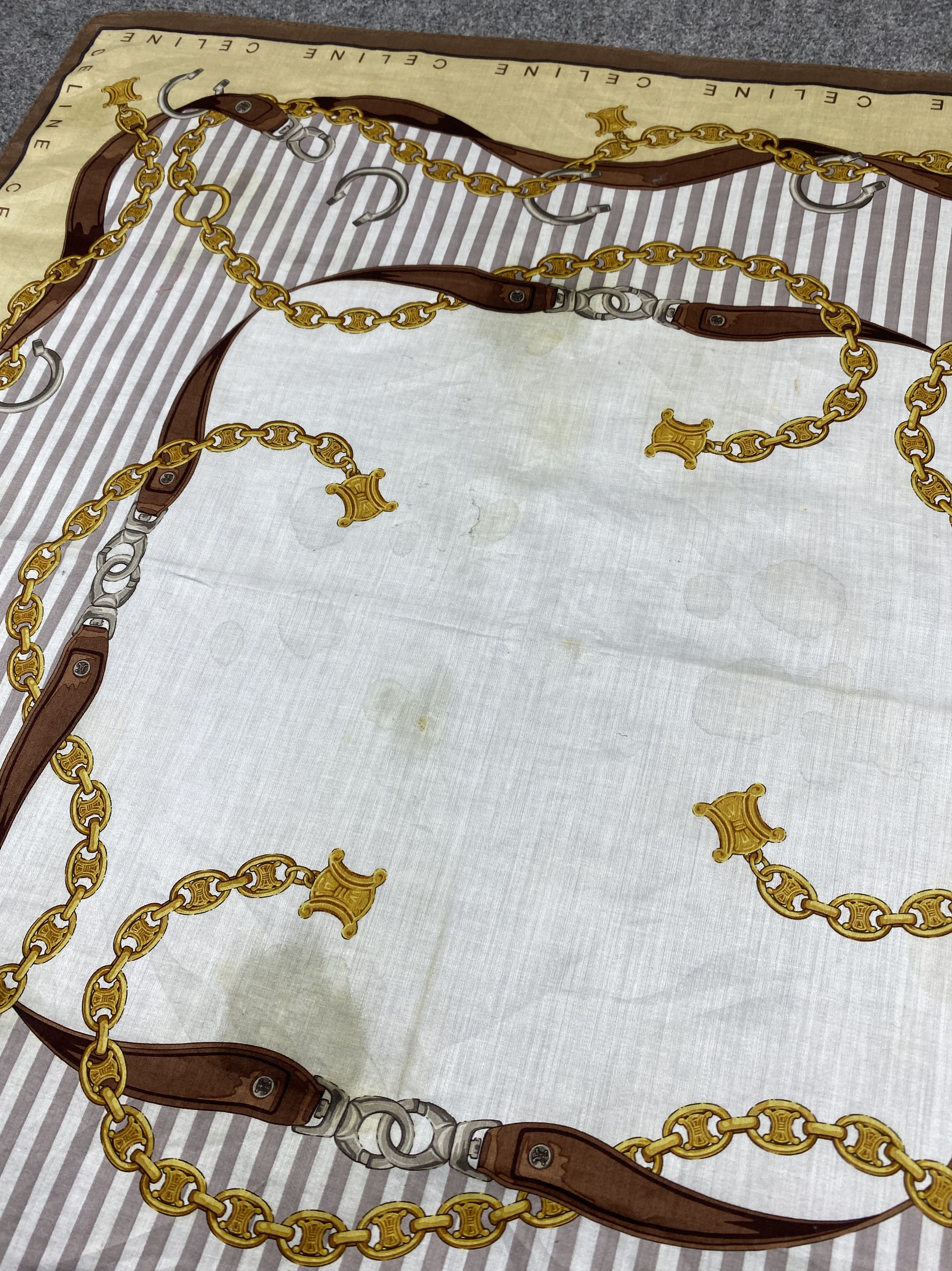 Celine Celine Paris Handkerchief / Neckerchief / Bandana HKC1112 Size ONE SIZE - 6 Thumbnail