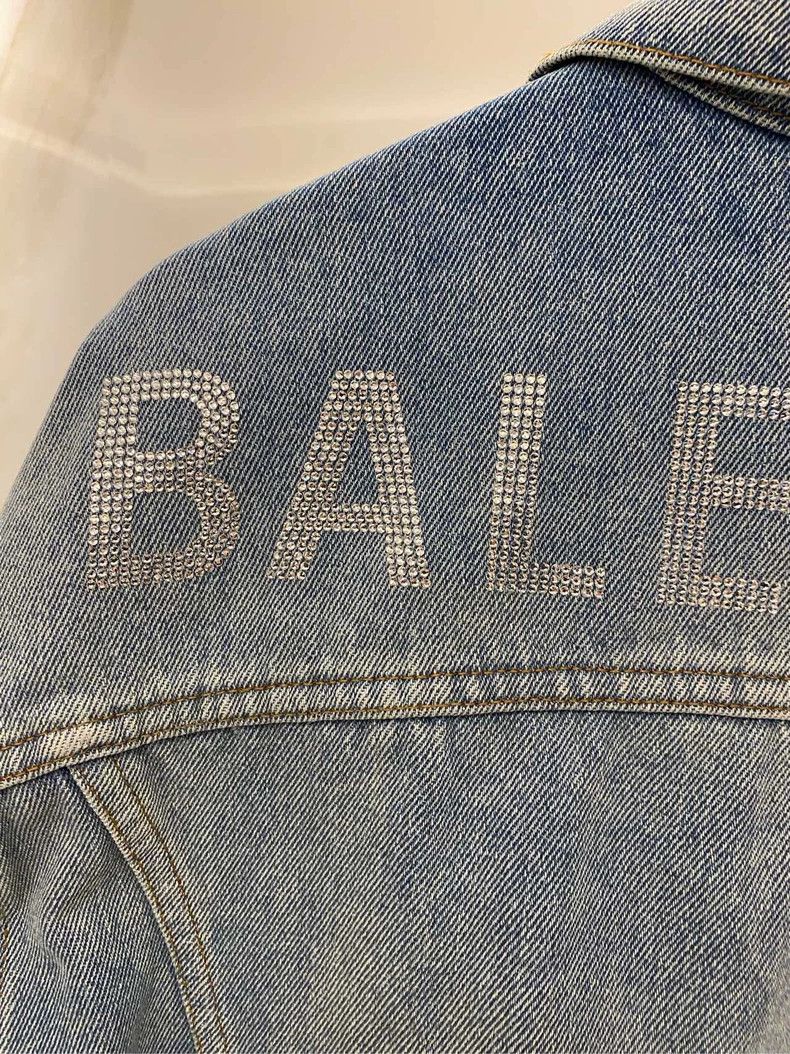 Balenciaga Balenciaga size 34 Diamond denim jacket Size S / US 4 / IT 40 - 4 Thumbnail