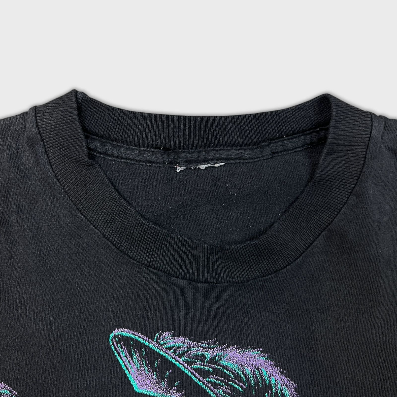 Vintage Vintage 90s Volleyball T Shirt Single Stitch Faded Sport Tee Size US S / EU 44-46 / 1 - 2 Thumbnail
