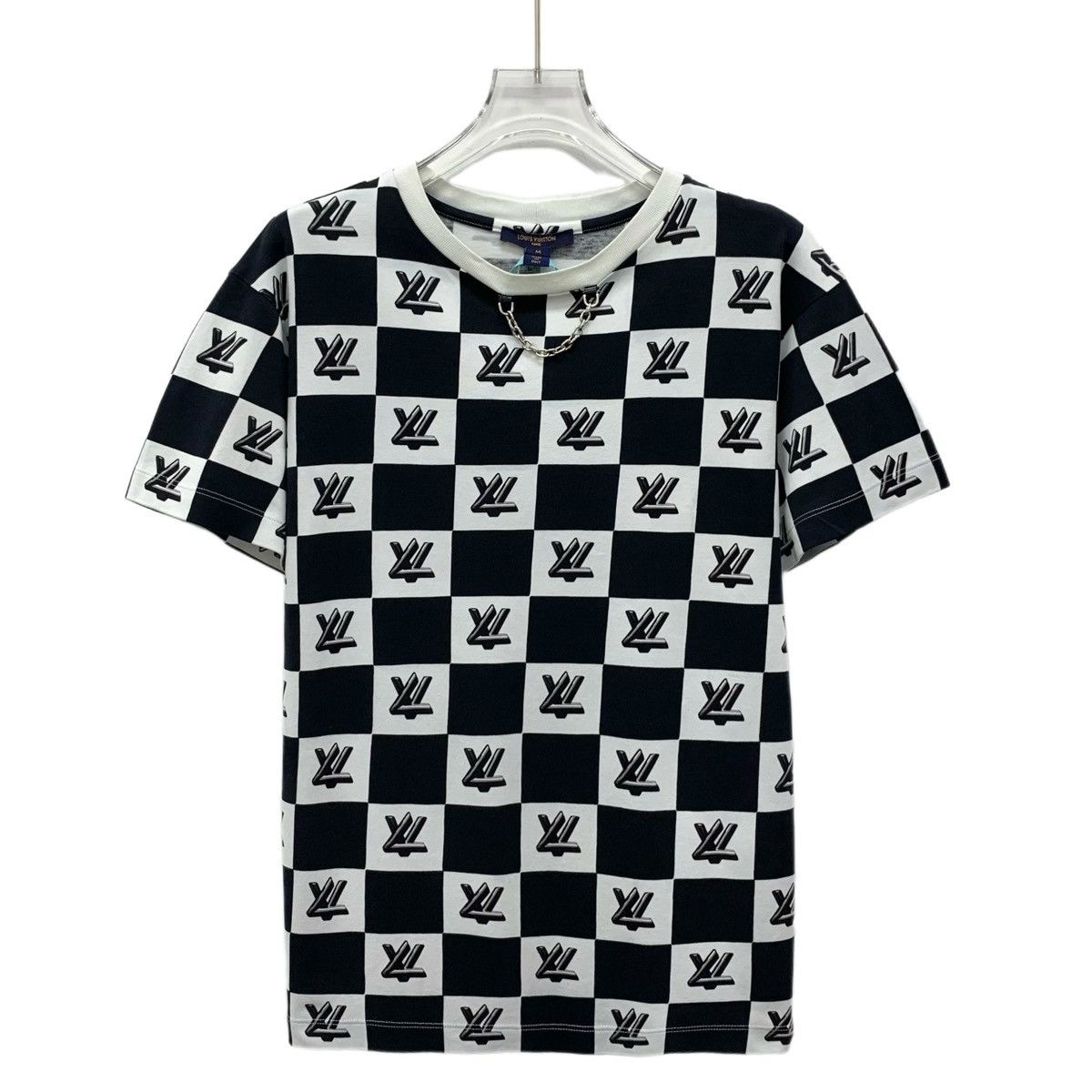 Louis Vuitton Louis Vuitton Color Block Cotton Crew Neck T-Shirt K26WX Size M / US 6-8 / IT 42-44 - 1 Thumbnail