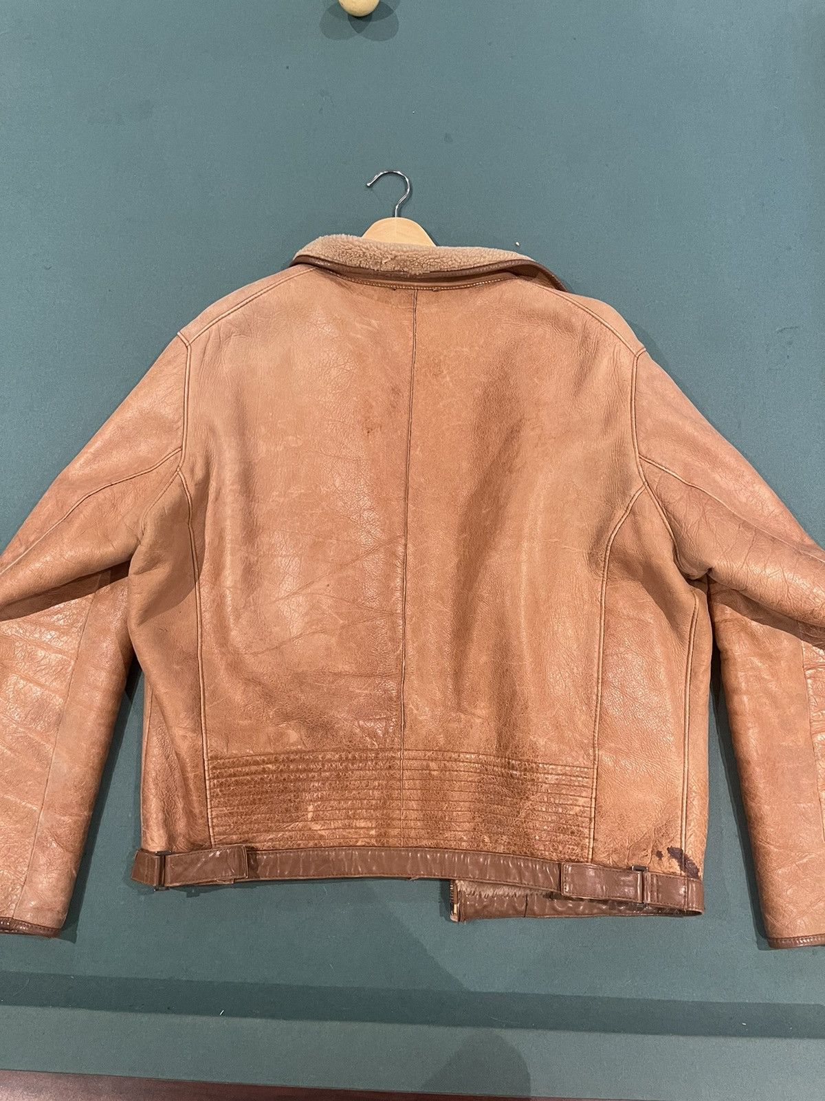 Hugo Boss Hugo Boss Lammleder Lamb Leather Jacket Size US XL / EU 56 / 4 - 2 Thumbnail