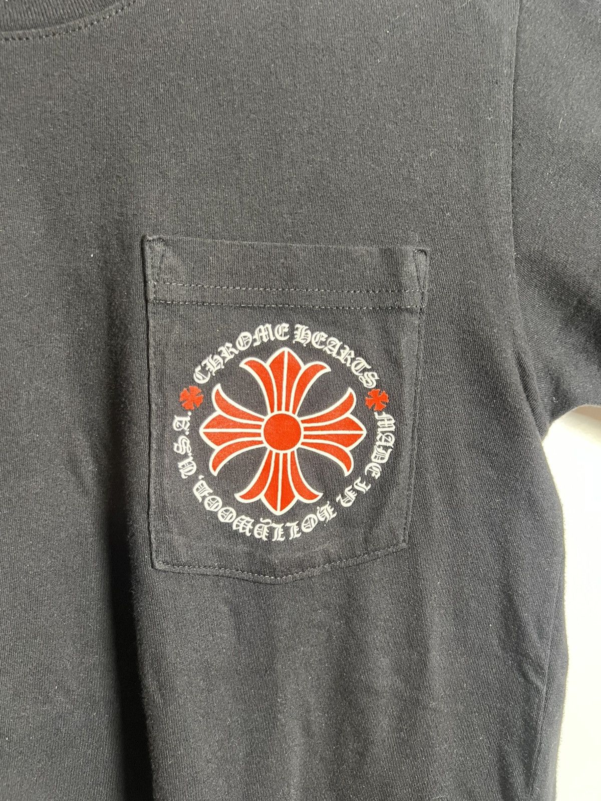Chrome Hearts Chrome Heart Made In Hollywood plus cross T Shirt Size US S / EU 44-46 / 1 - 2 Thumbnail