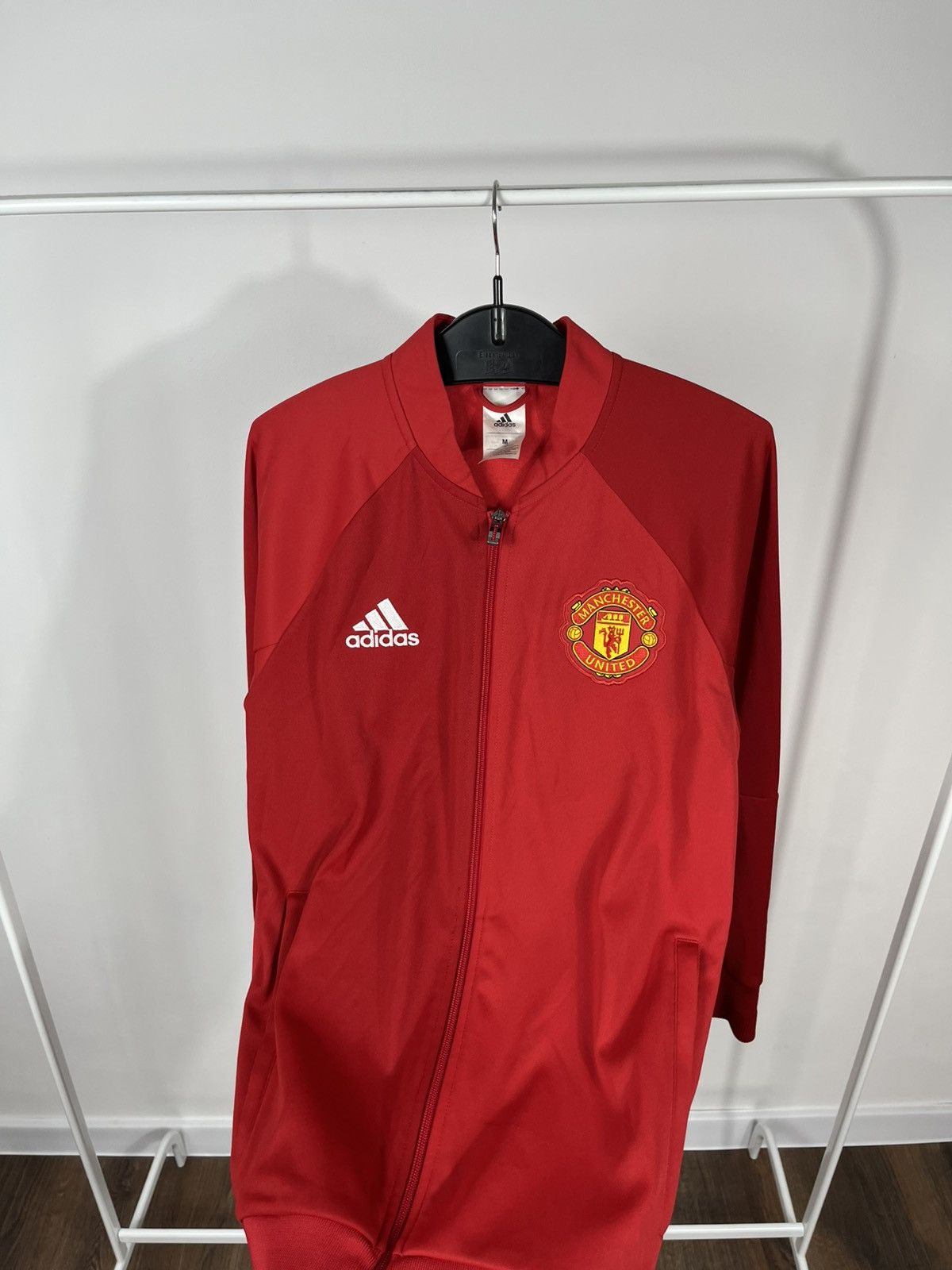 Adidas Adidas Manchester United 2015 Track Jacket Soccer Size M Size US M / EU 48-50 / 2 - 10 Thumbnail