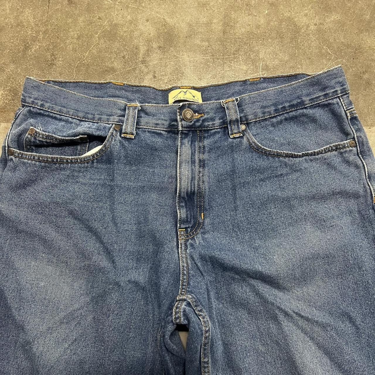 Vintage Crazy Vintage Y2K/2000s Super Baggy Wideleg Medium Wash Streetwear Denim Jeans! Size US 38 / EU 54 - 4 Thumbnail
