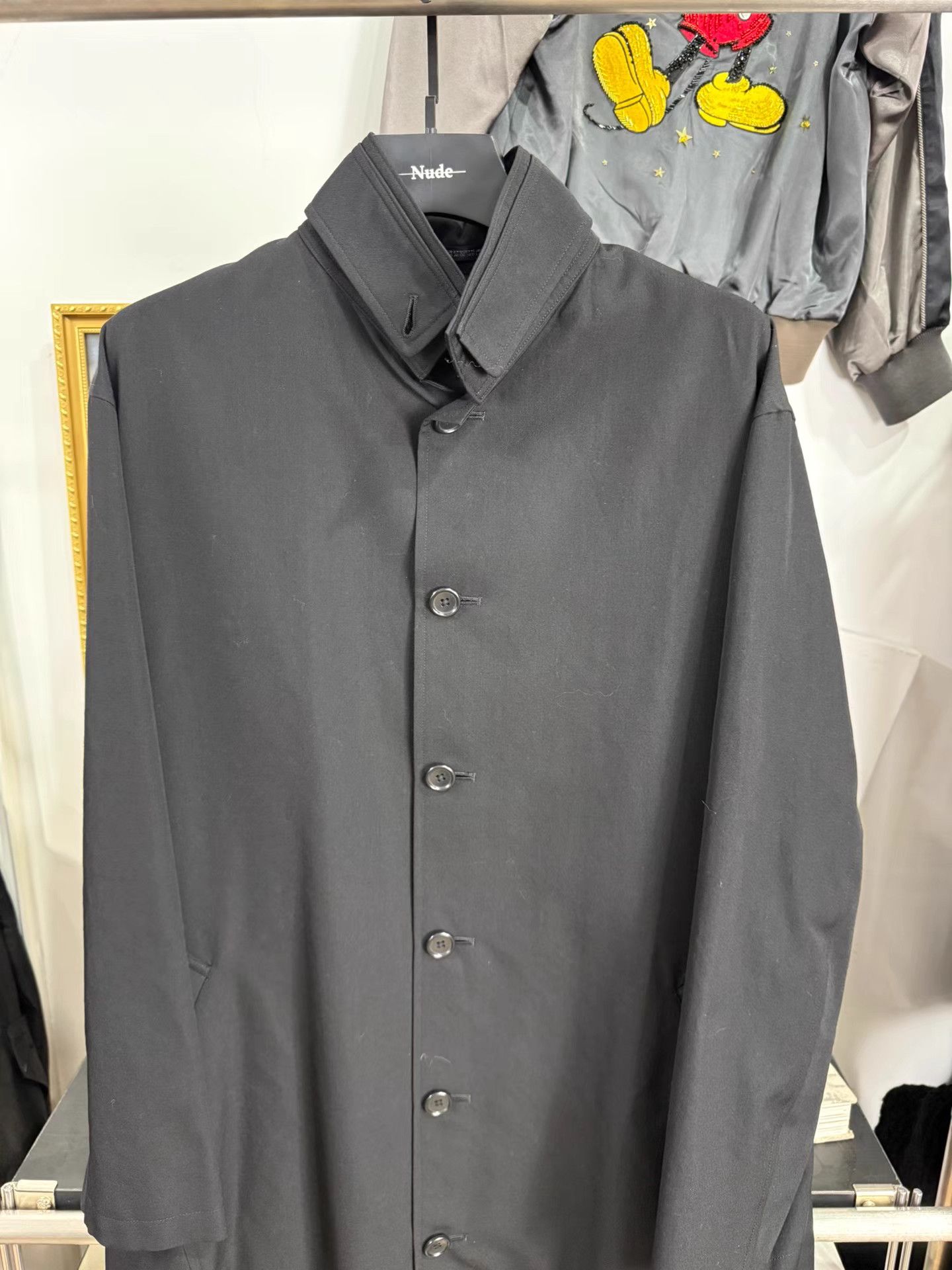 Yohji Yamamoto Yohji Yamamoto Y's for men Heavy Wool Stand Collar Coat K20 Size US L / EU 52-54 / 3 - 2 Thumbnail