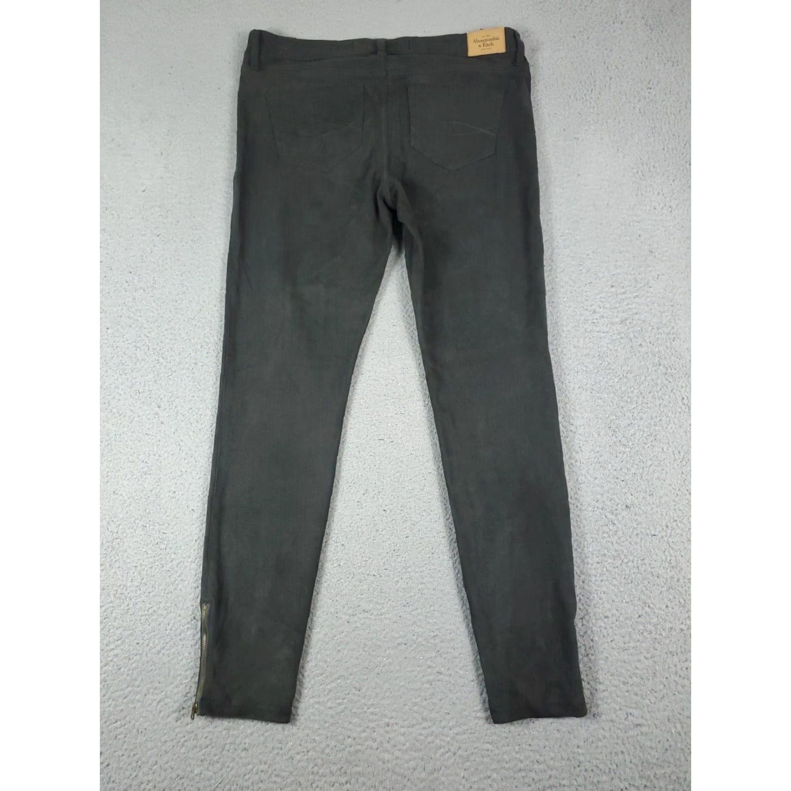 Abercrombie & Fitch Abercrombie & Fitch Jeans Womens Size 8 32x29 Gray Straight Pants with Zipper Size 30" / US 8 / IT 44 - 7 Thumbnail