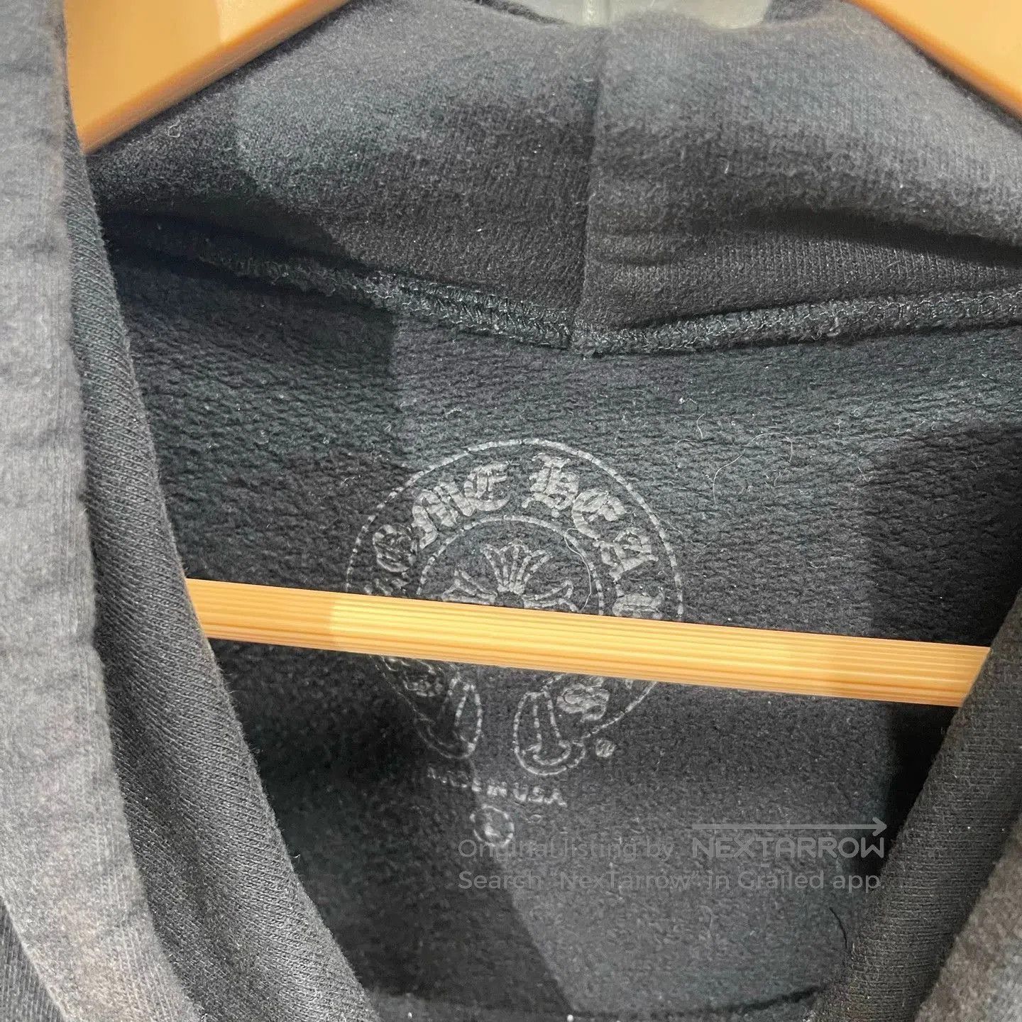 Chrome Hearts Black Logo Print Hoodie with Drawstring. Size US L / EU 52-54 / 3 - 3 Thumbnail