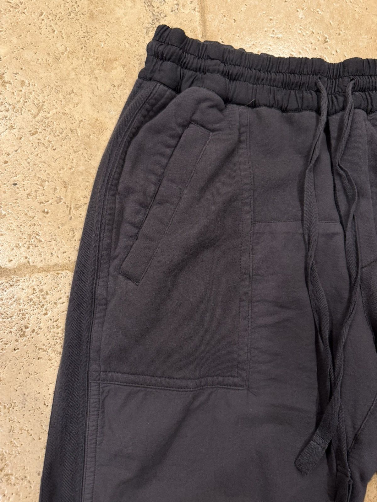Haider Ackermann Haider Ackermann Perth Panelled Dark Grey Jogger Sweatpants Size US 34 / EU 50 - 5 Thumbnail