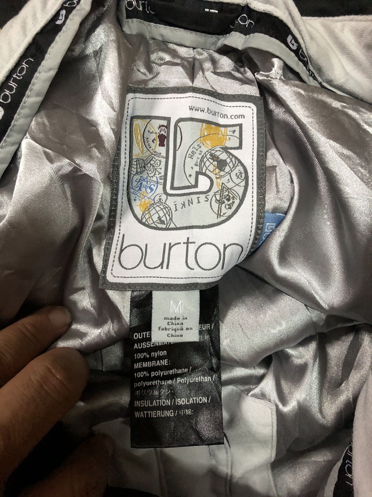 Burton Burton Check Pattern Ski Pants Size US 31 - 5 Thumbnail