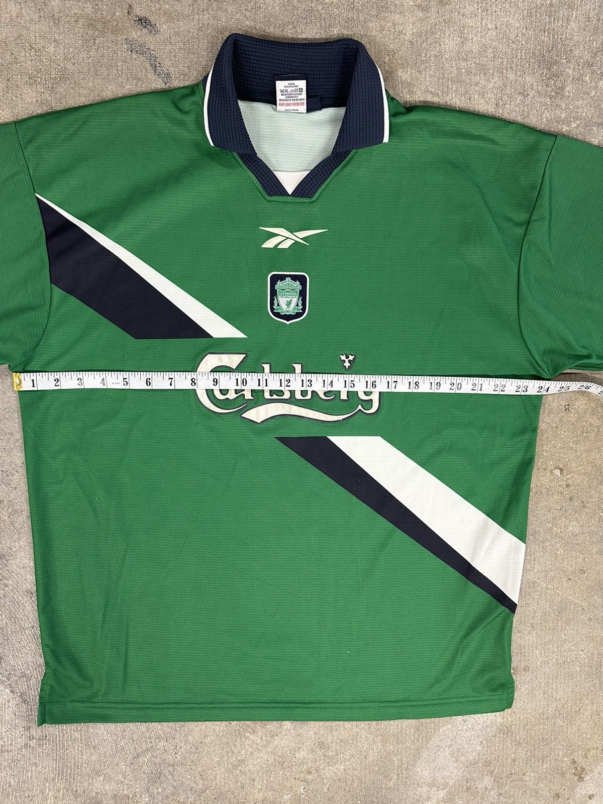 Reebok 99-00 Liverpool FC Soccer Jersey Kit Away RARE
