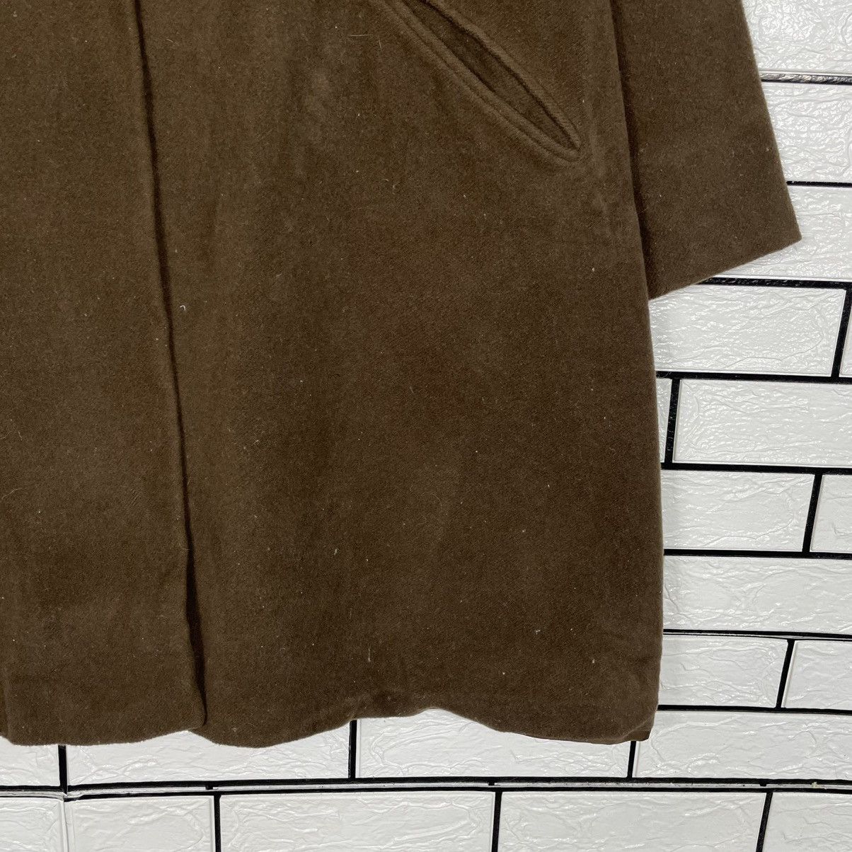 Other Ixia Made In Italy Brown Wool Cashmere Overcoat Size M / US 6-8 / IT 42-44 - 5 Thumbnail