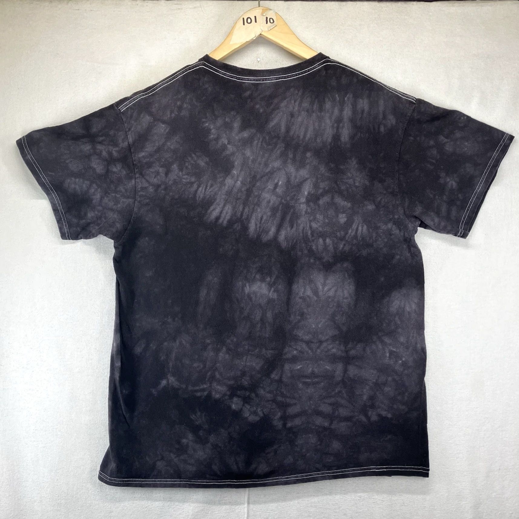 Vintage Dean Russo Art 3D Tees Tie Dye T Shirt Pitbull Gray Size Large Men's Shirt Size US L / EU 52-54 / 3 - 2 Thumbnail