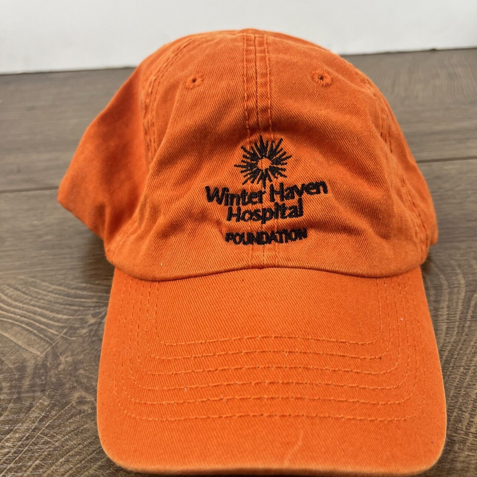 Other Winter Haven Hospital Hat Adjustable Hat Orange Adjustable H Size ONE SIZE - 5 Thumbnail