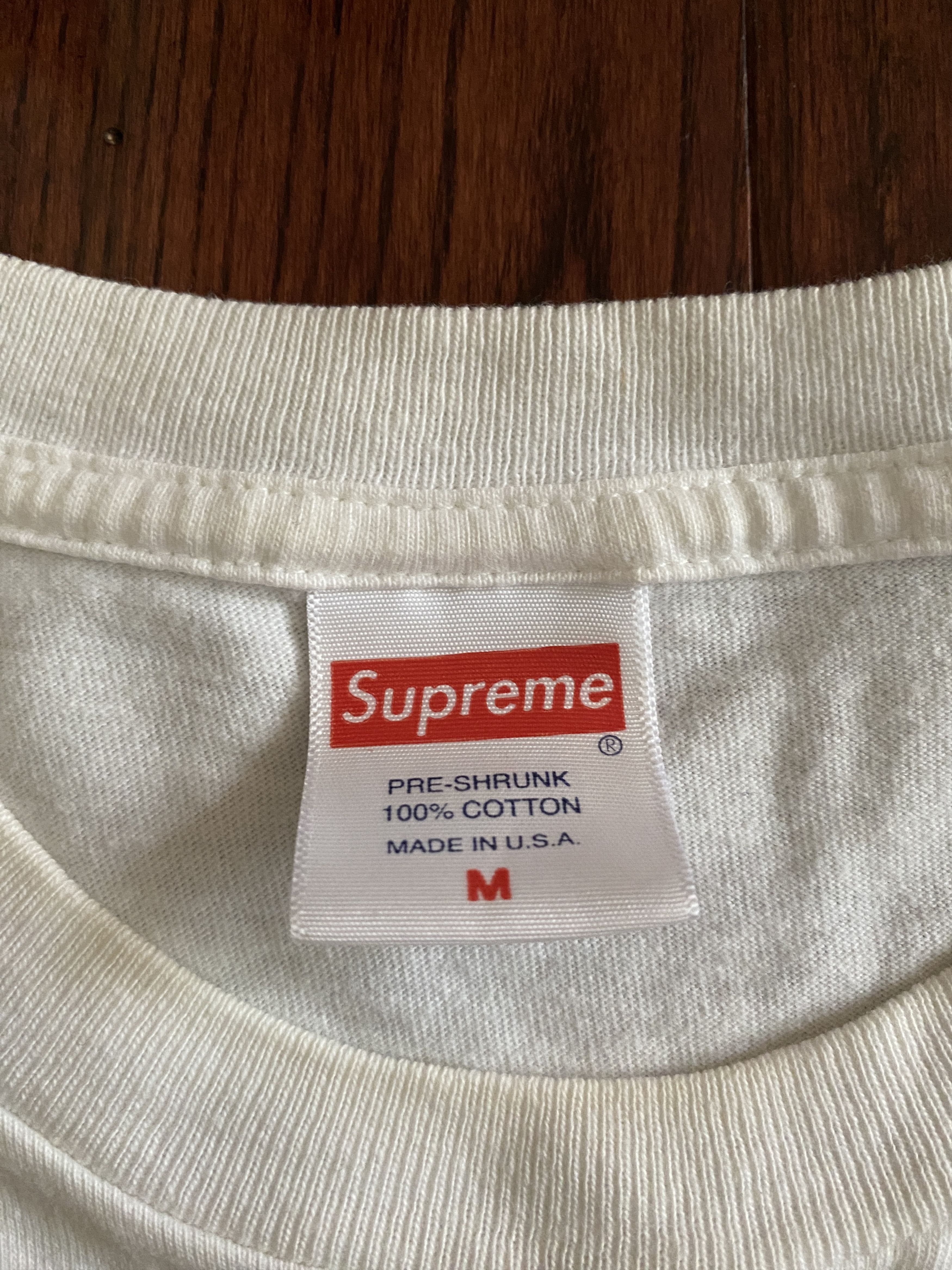 Supreme Nas Photo Tee FW17 Size US M / EU 48-50 / 2 - 4 Thumbnail