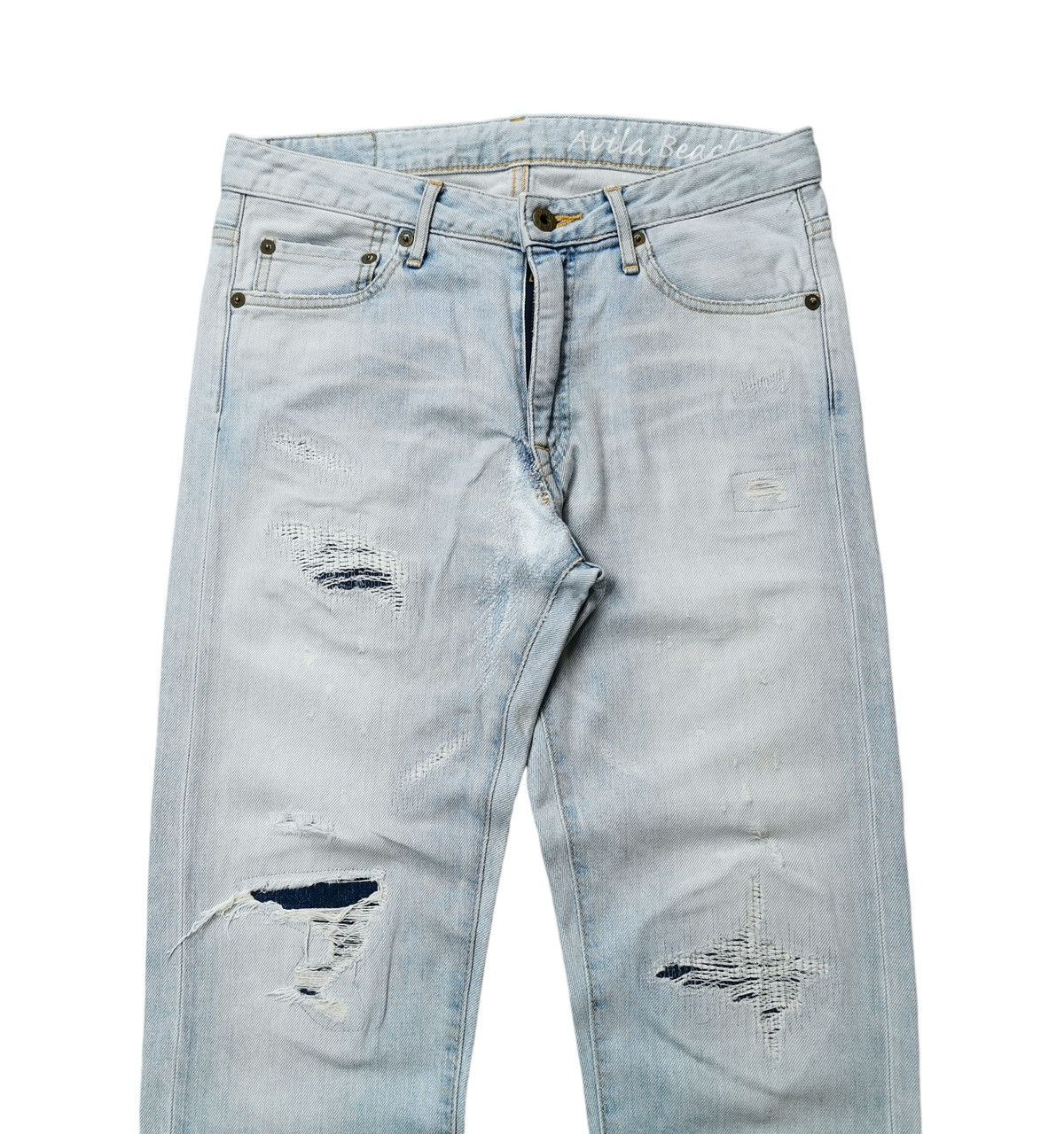 Blue Blue Japan Japan Blue Denim Jeans Size US 30 / EU 46 - 2 Thumbnail