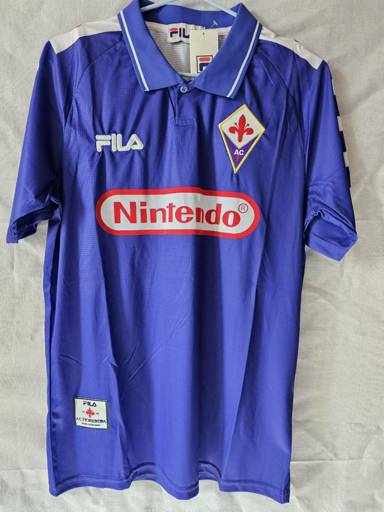 Other 98 99 Fiorentina 9 Batistuta Jersey Size US XL / EU 56 / 4 - 2 Thumbnail