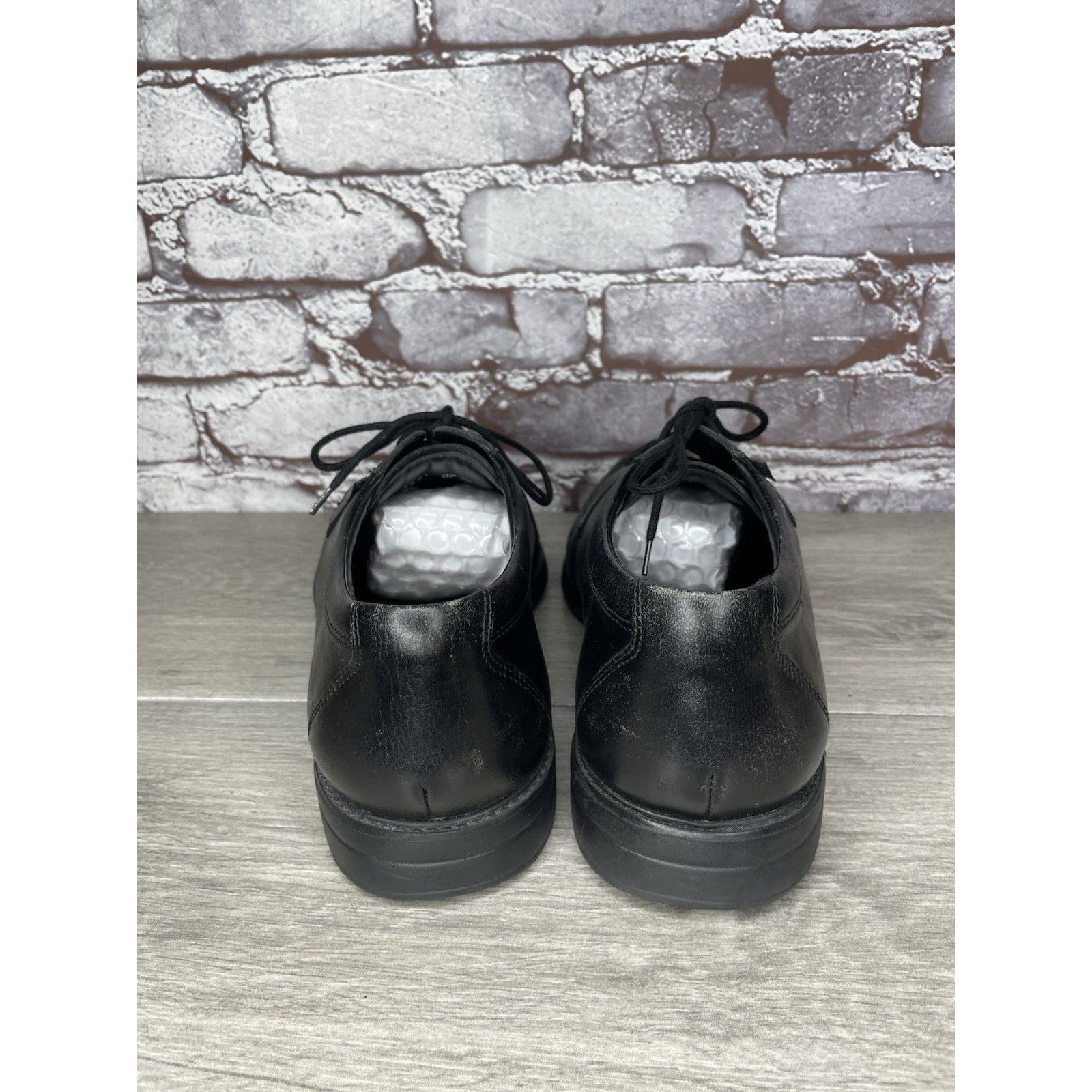 Mephisto Mephisto Air-Jet Black Leather Comfort Oxfords Casual Shoes Size US 9 / EU 42 - 5 Thumbnail