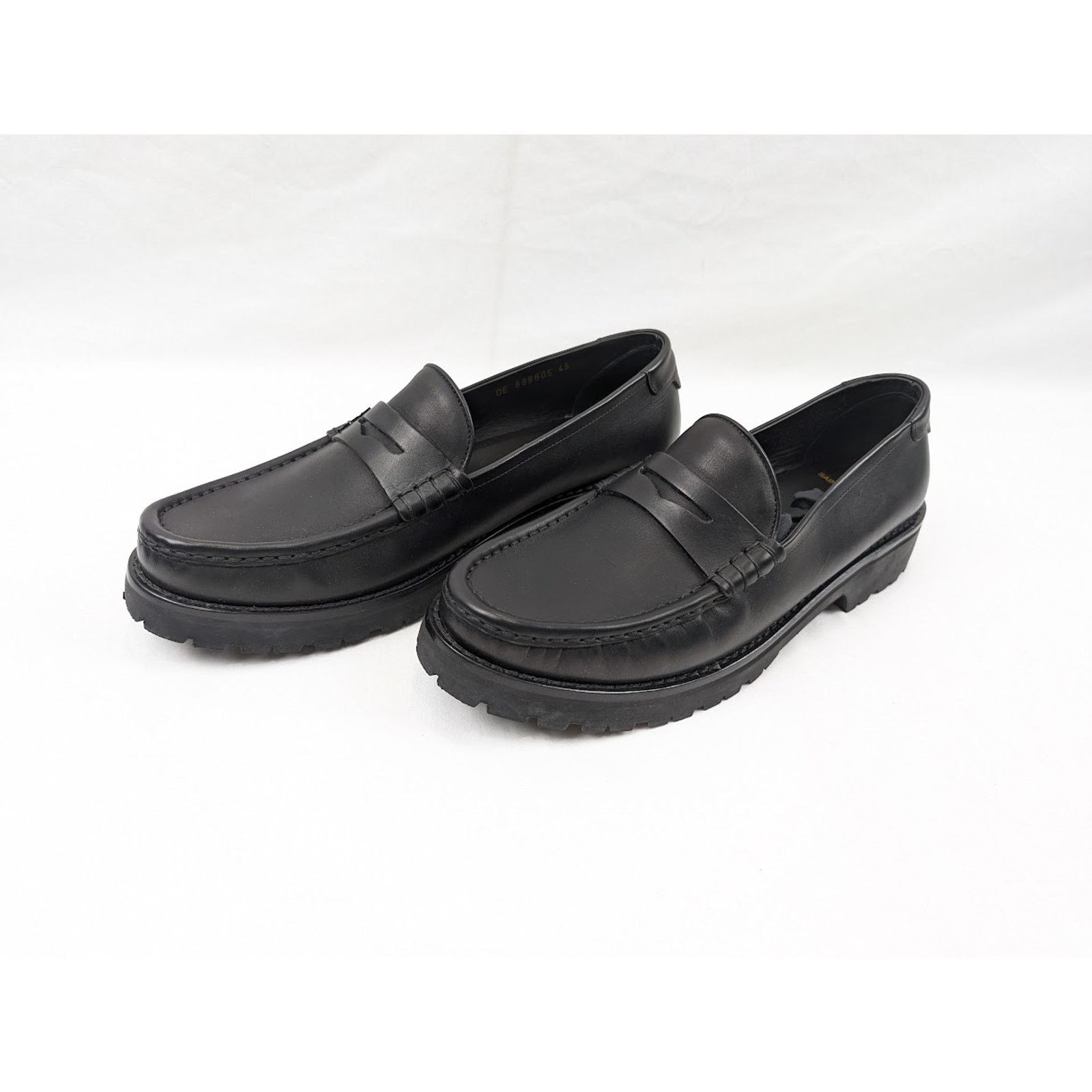 Saint Laurent Paris o1rshd1 Mag 15 Moccasin in Nero Size US 13 / EU 46 - 16 Thumbnail