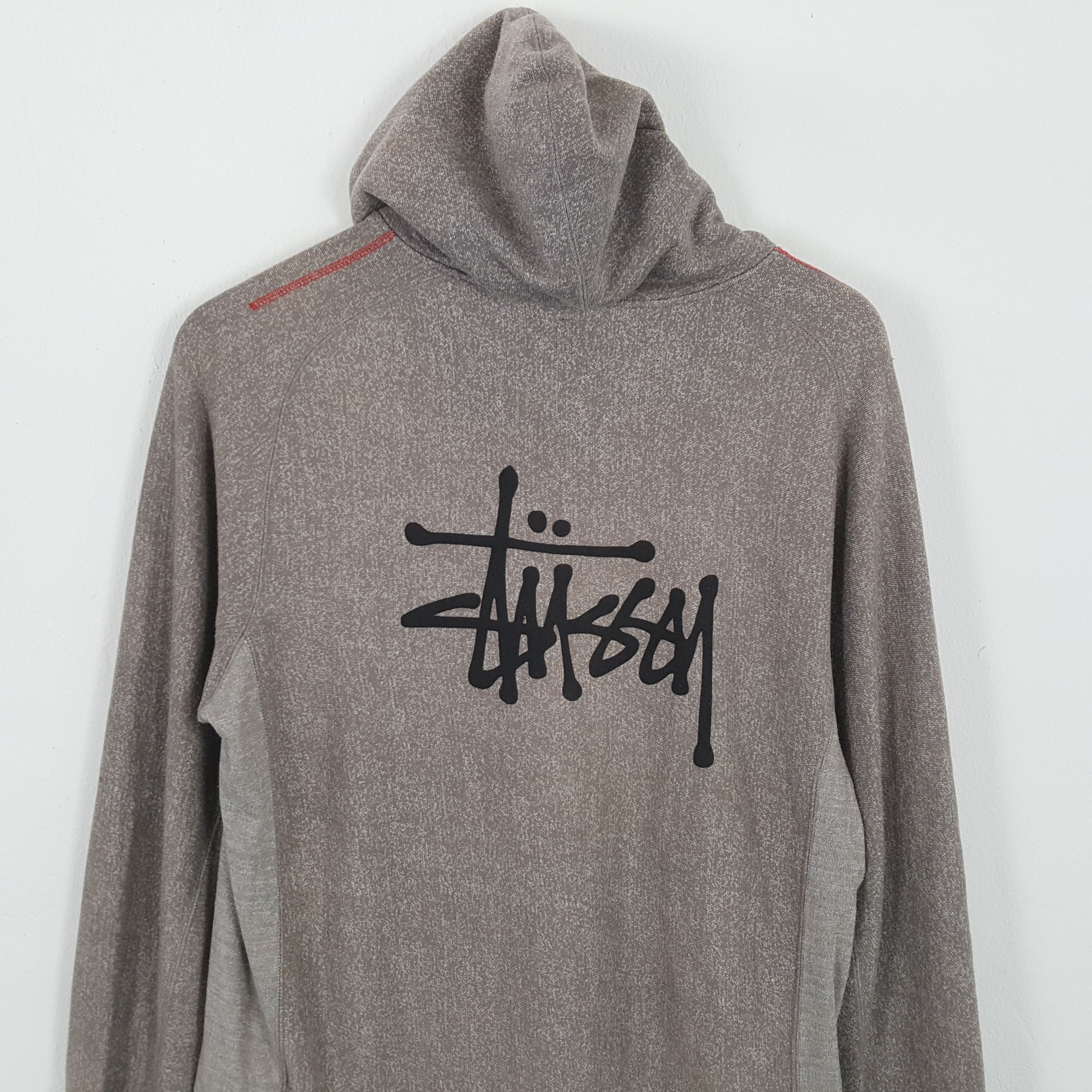 Stussy × Vintage STUSSY Streetwear Skater Style Custom Art Zipper Hoodies Size US XL / EU 56 / 4 - 2 Thumbnail