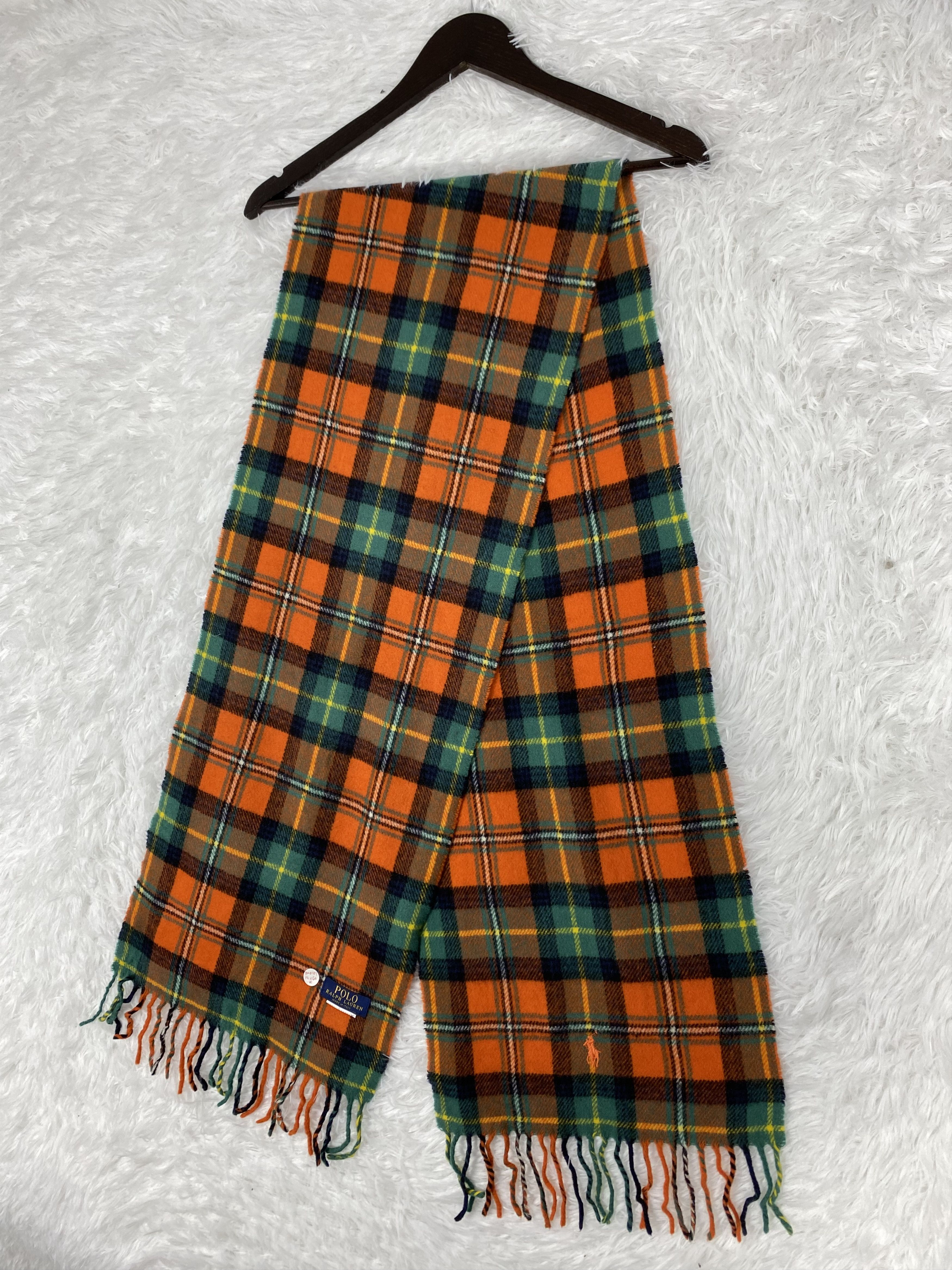 Polo Ralph Lauren Vintage Polo Ralph Lauren Scarf / Muffler Neckwear PM0151 Size ONE SIZE - 2 Thumbnail
