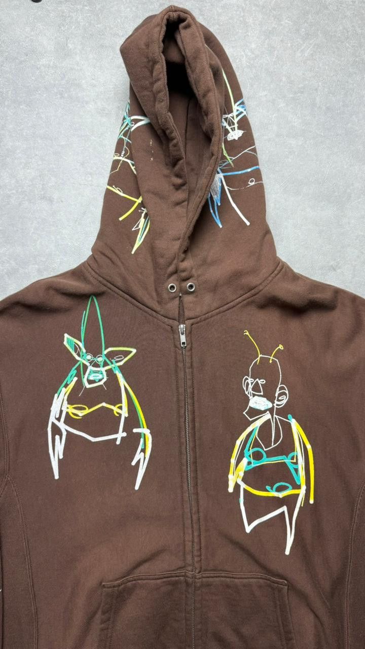 Futura Vintage Futura Laboratories Zip Up Hoodie Size US L / EU 52-54 / 3 - 3 Thumbnail
