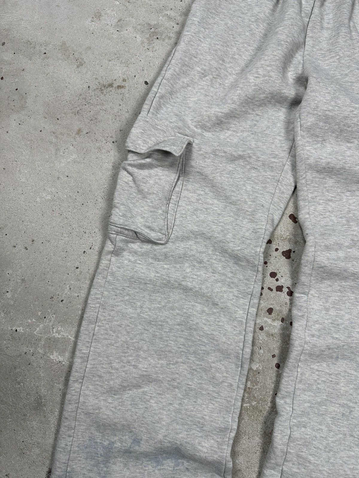 Japanese Brand × Vintage Vintage Y2K BAGGY Gray Cargo Sweatpants Size US 32 / EU 48 - 6 Thumbnail