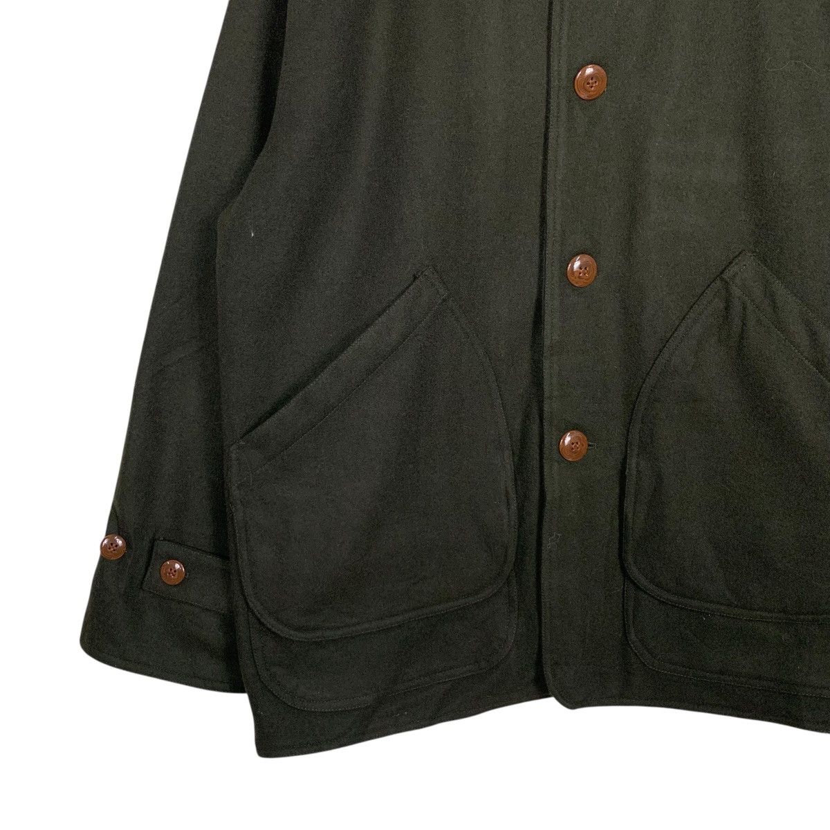 Vintage Vintage 90's BACKERS Work Button Casual Jacket #2927-C132 Size US L / EU 52-54 / 3 - 3 Thumbnail