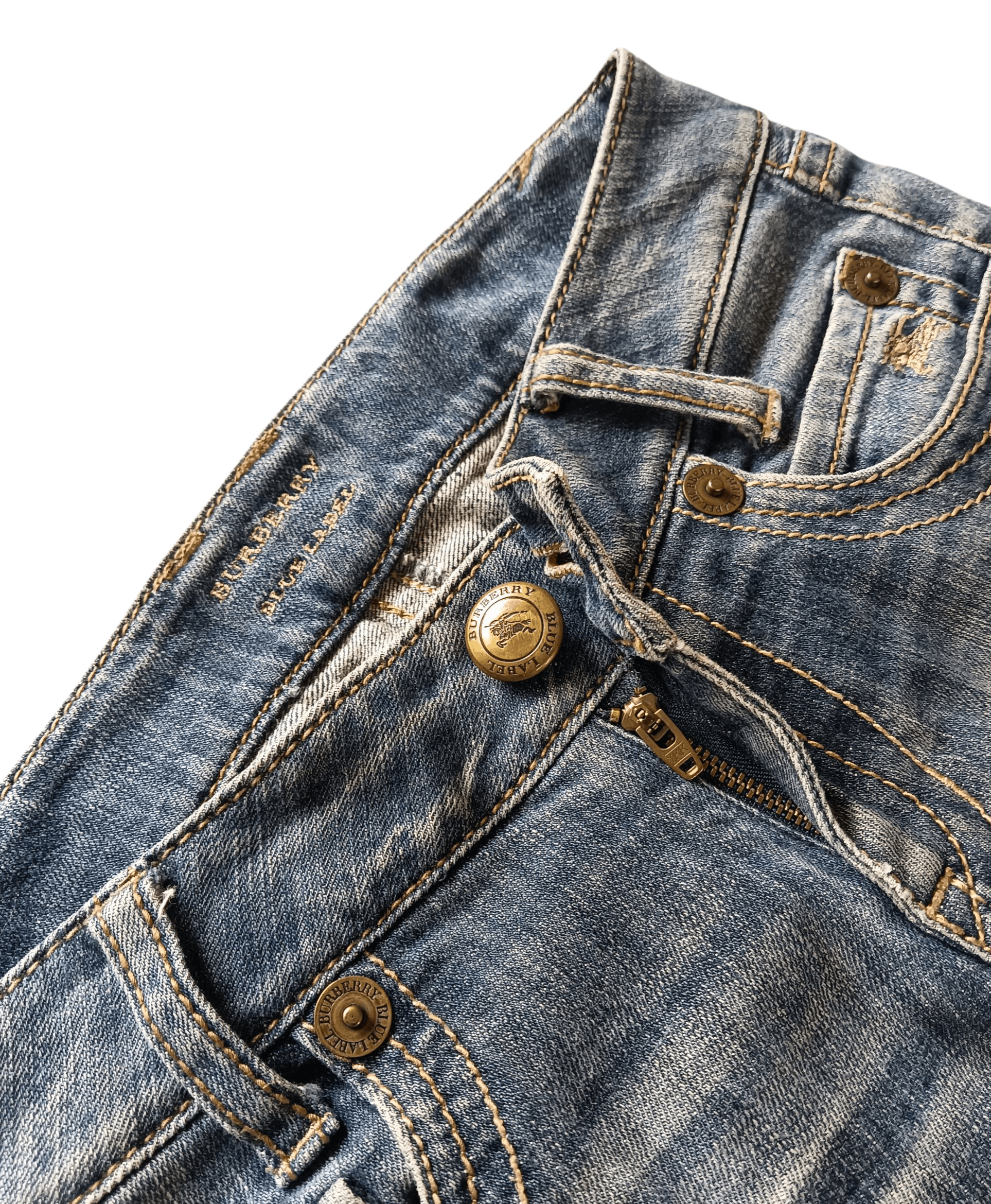 Burberry Burberry Blue Label Distressed Jeans Size 30" / US 8 / IT 44 - 7 Thumbnail