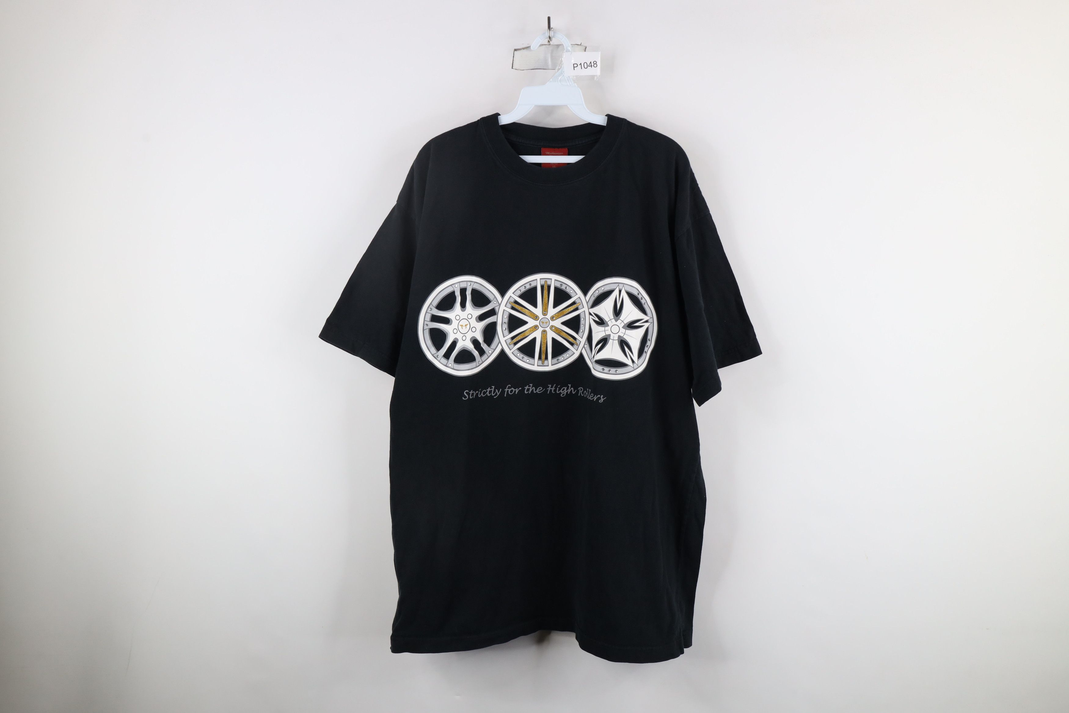 Vintage Vintage Y2K Streetwear Rims High Rollers Rap Hip Hop T-Shirt Size US XL / EU 56 / 4 - 1 Thumbnail