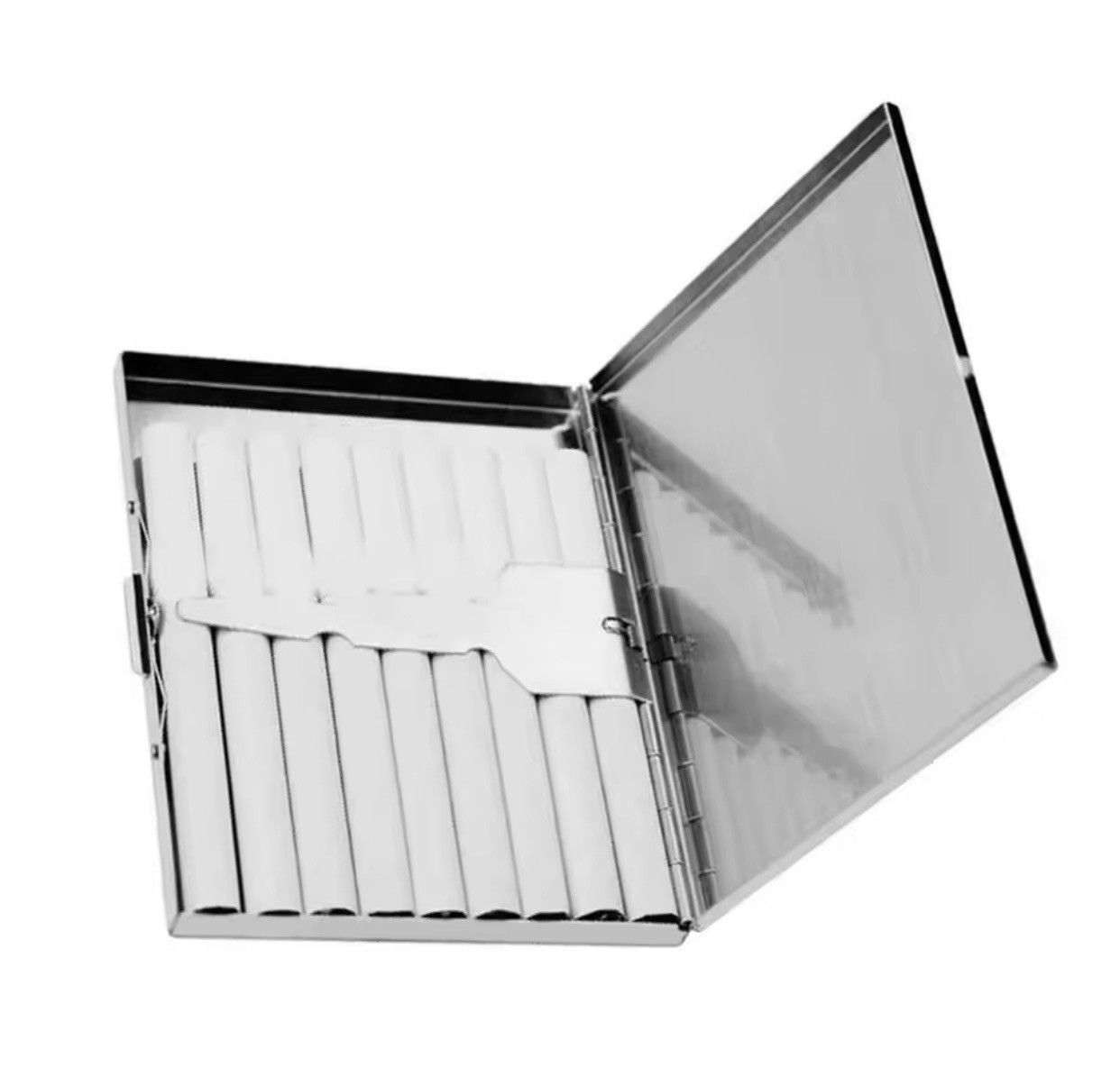 Vintage Ultra-slim Creative Cigarette Carry Case Storage Box Size ONE SIZE - 6 Thumbnail