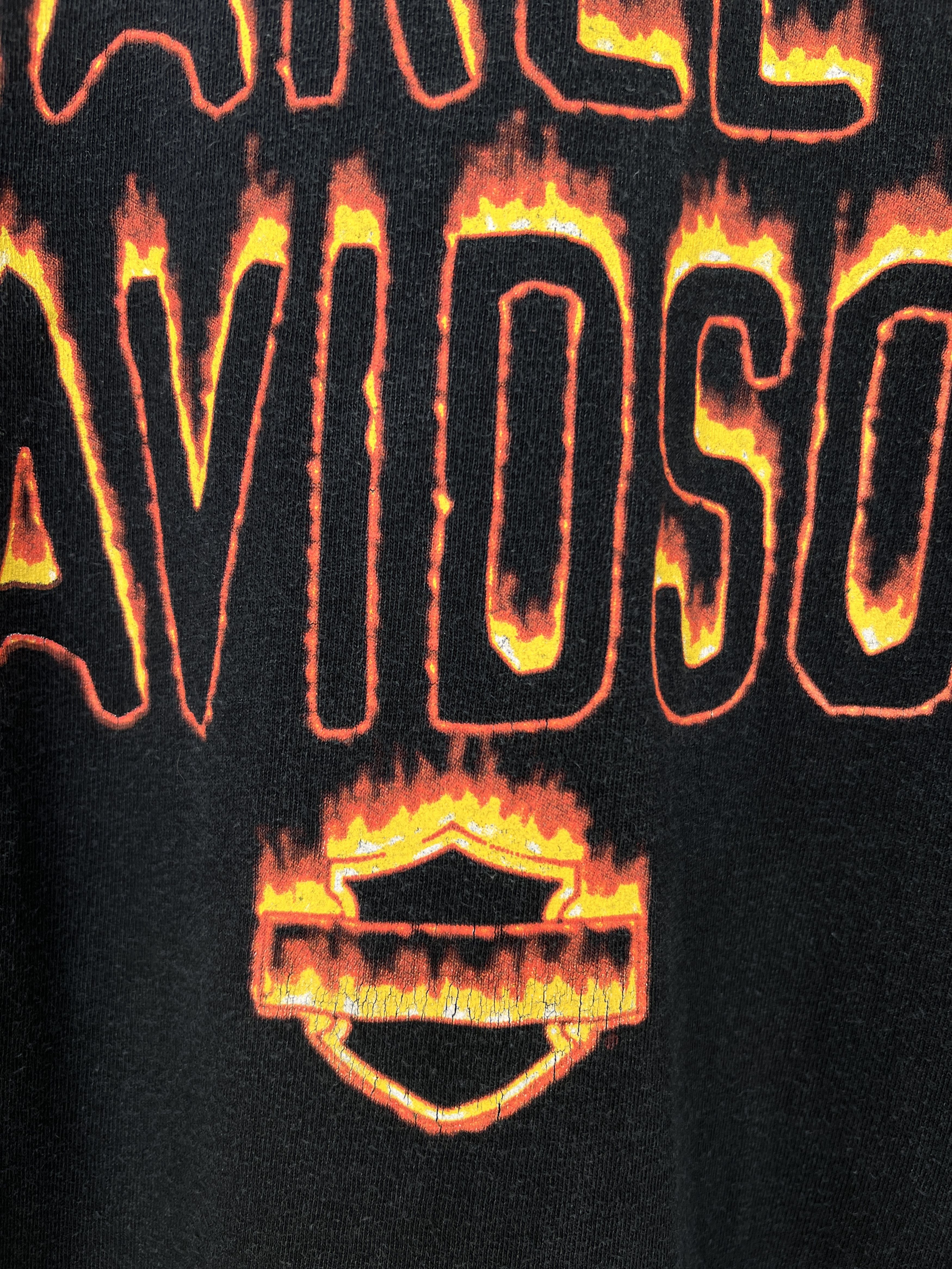 Harley Davidson Harley Davidson 1996 USA Dallas Texas t shirt single stitch Size US XL / EU 56 / 4 - 11 Thumbnail