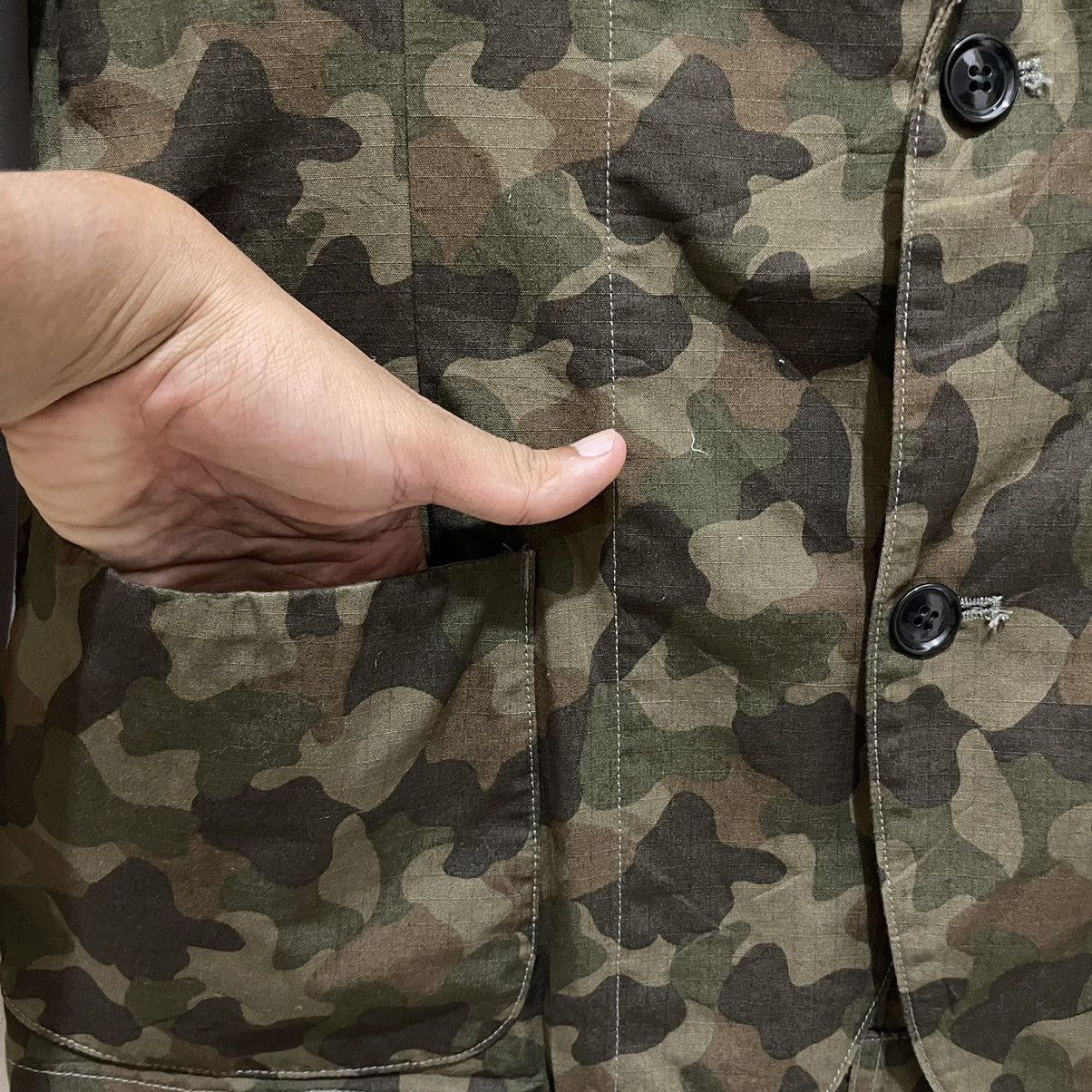 Other Vintage Army Camouflage Military Style Light Jacket Size US M / EU 48-50 / 2 - 11 Thumbnail