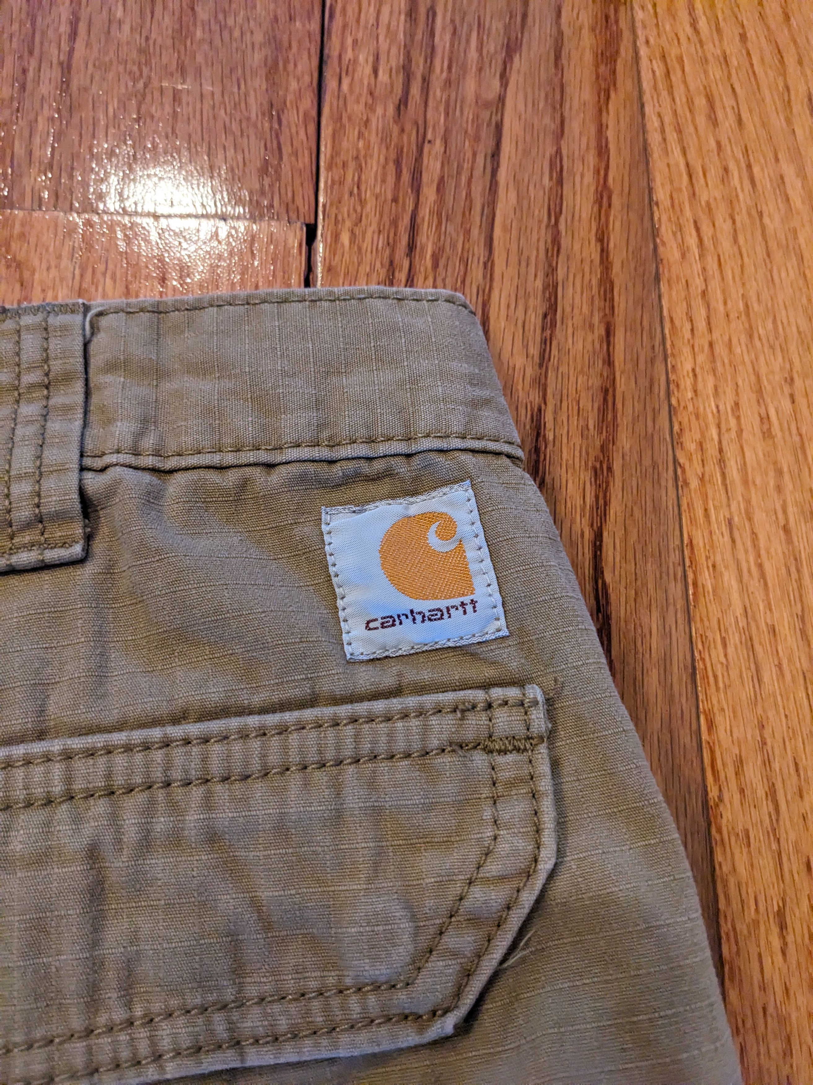 Carhartt × Vintage Carhartt Relaxed Fit Tan Size 38 Shorts Size US 38 / EU 54 - 4 Thumbnail