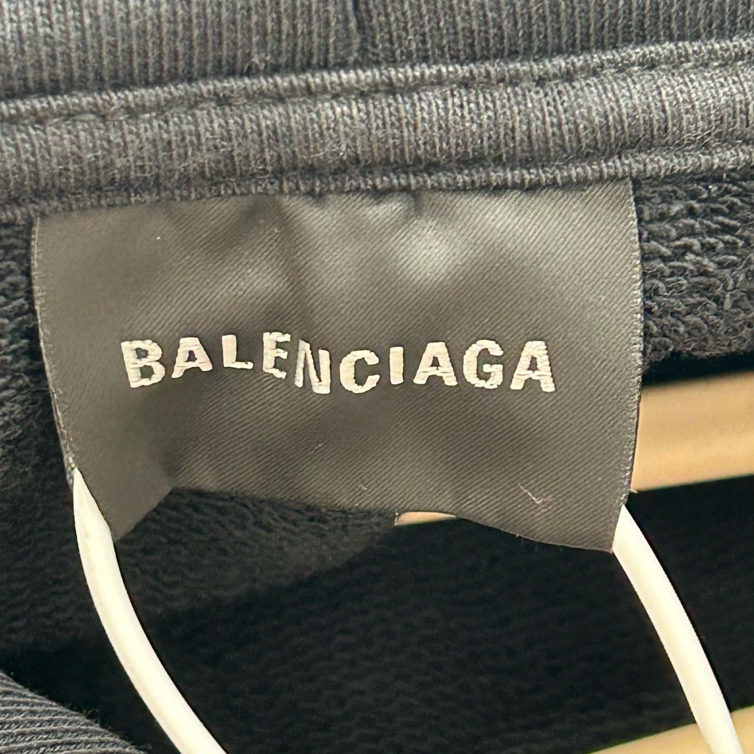 Other Balenciaga Front and back logo printed on black hoodie Size US XS / EU 42 / 0 - 3 Thumbnail