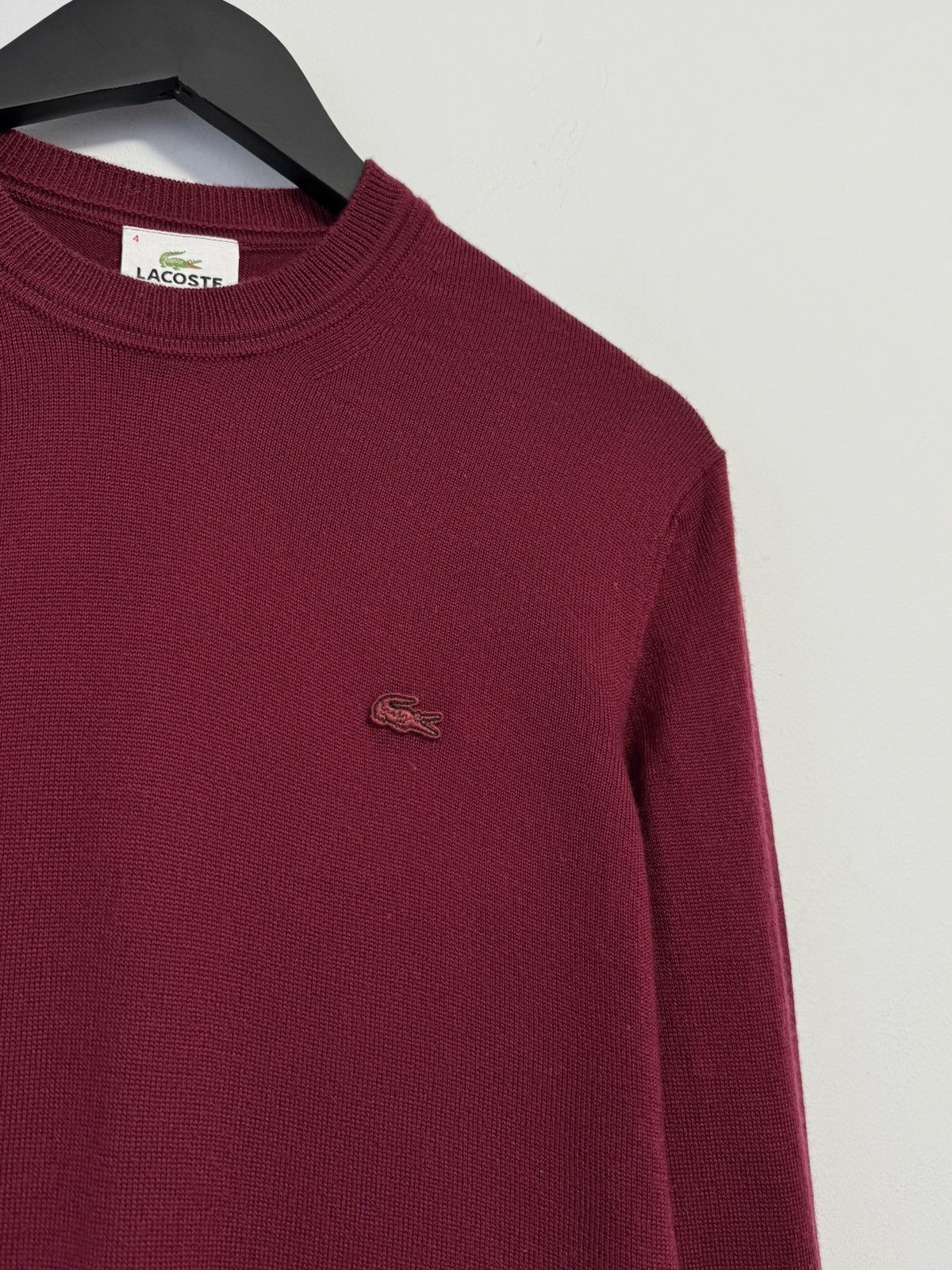 Lacoste Vintage Lacoste Wool Sweater Jumper Men’s Size 4 90’s Size US M / EU 48-50 / 2 - 4 Thumbnail