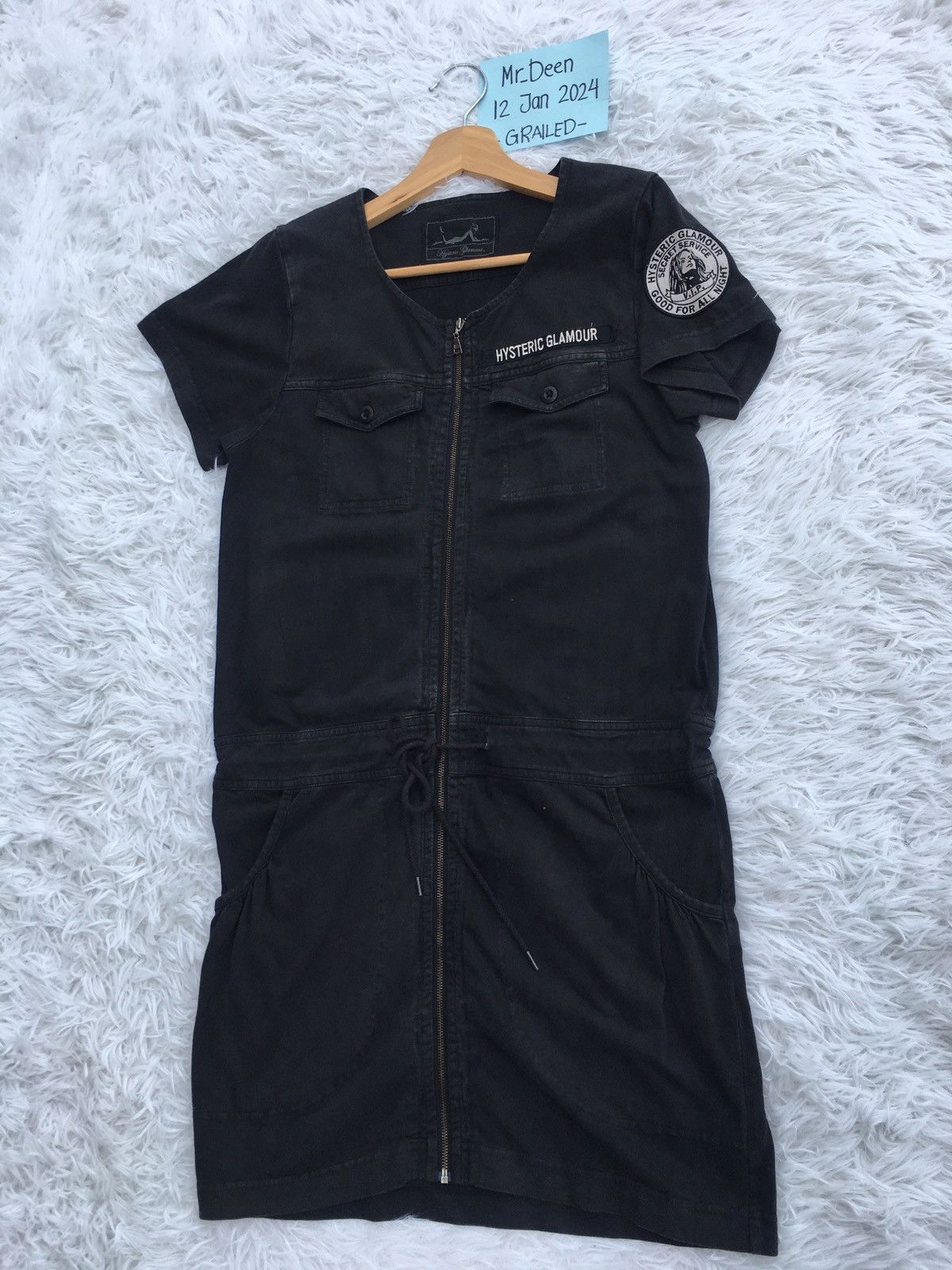 Hysteric Glamour Rare Vintage Hysteric Glamour Buttons Up Shirt Size S / US 4 / IT 40 - 3 Thumbnail