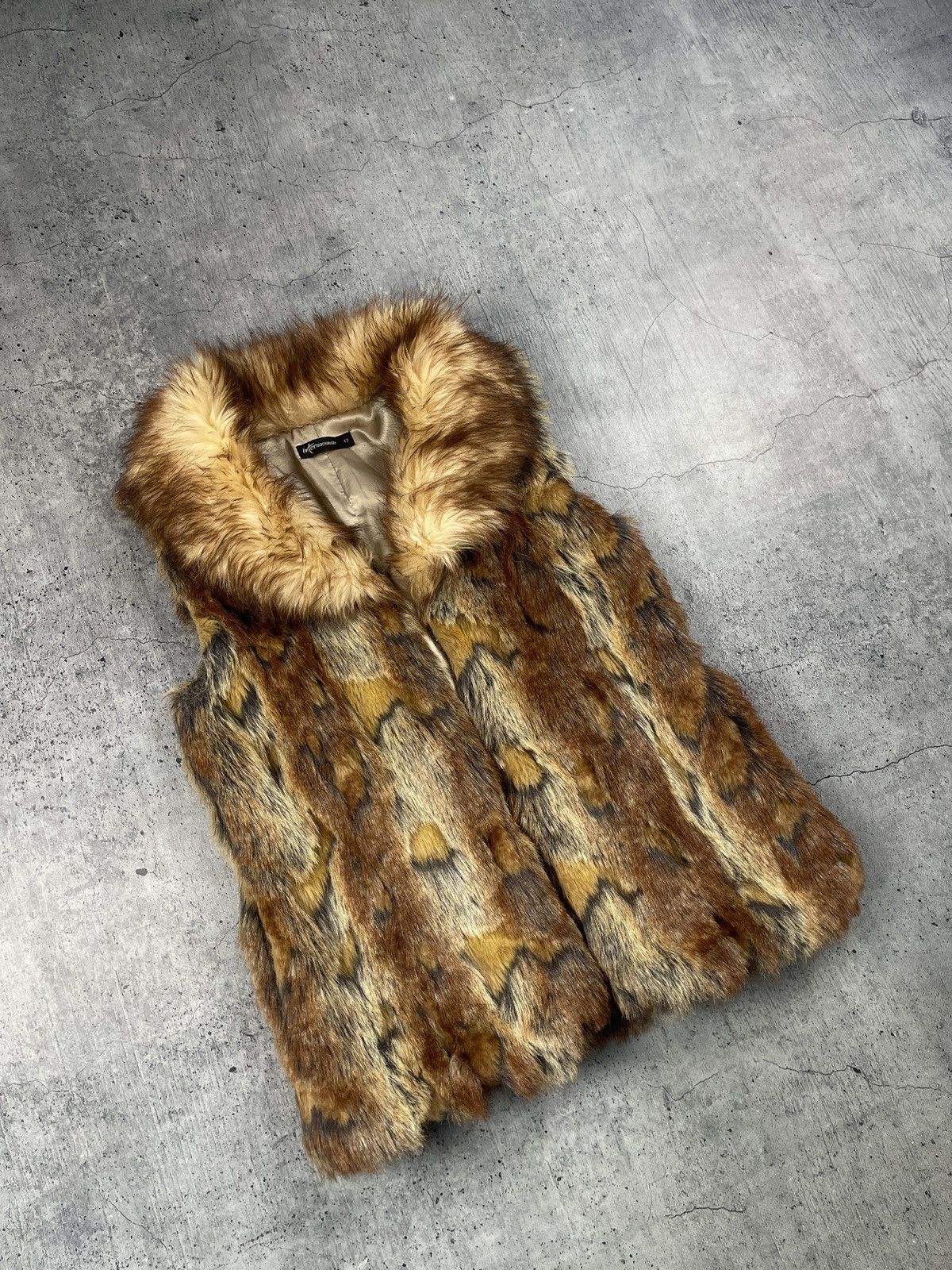 If Six Was Nine × Japanese Brand × Vintage Reversible Japanese Brand Fur Vest Size US S / EU 44-46 / 1 - 1 Thumbnail