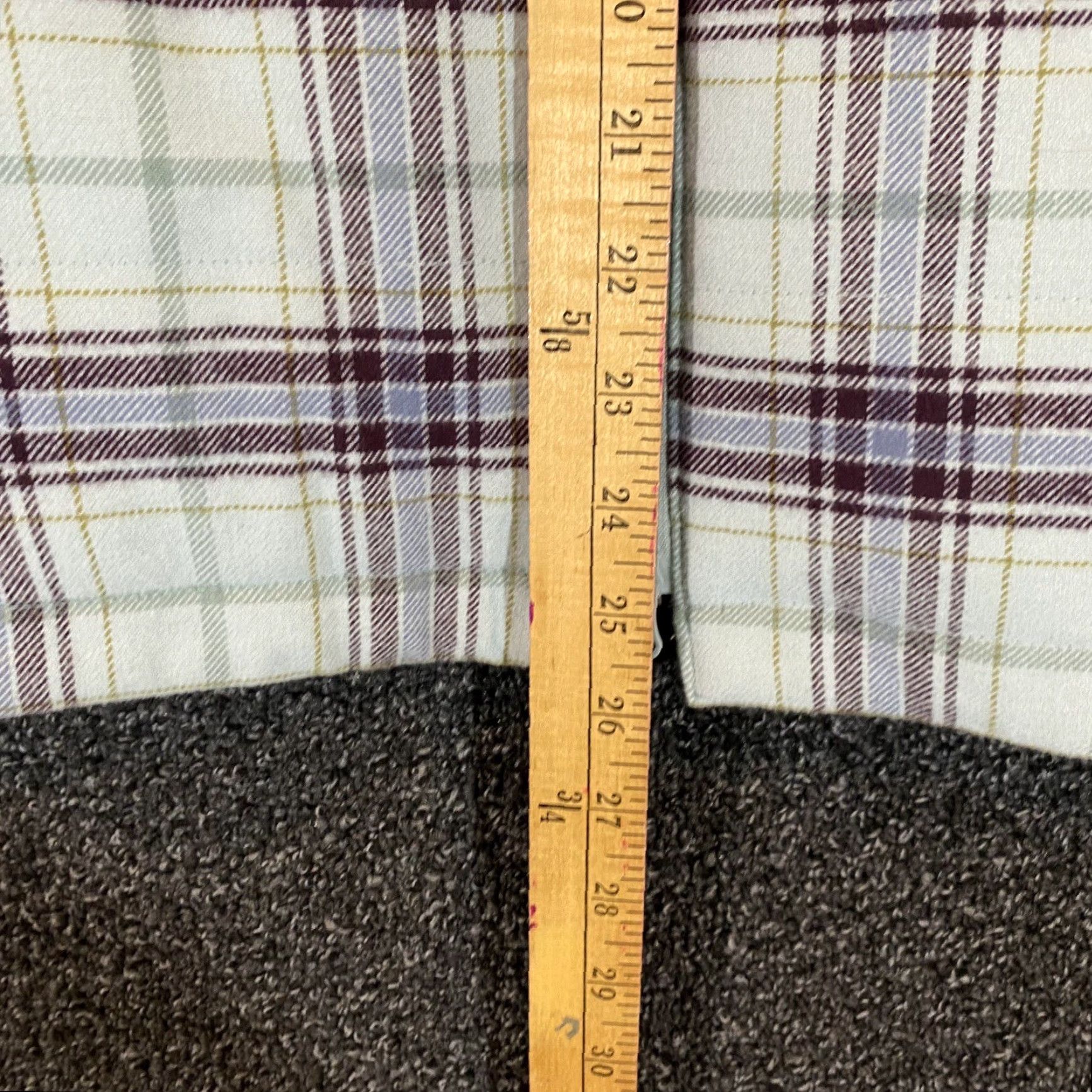 J. Jill J Jill Vest Womens Medium Mint Green Brown Plaid Full Zip Pockets Sleeveless Vest (M) Multicolor Plaid All Seasons) Size M / US 6-8 / IT 42-44 - 3 Thumbnail