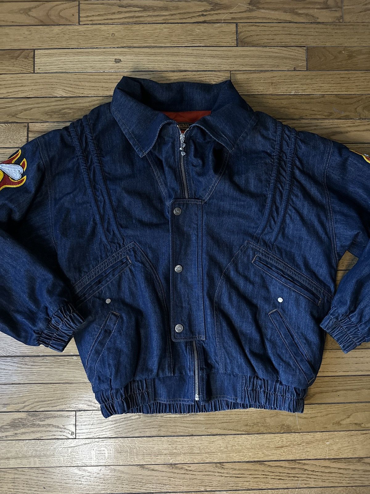 Von Dutch Iconic Von Dutch Denim Bomber Size US L / EU 52-54 / 3 - 4 Thumbnail