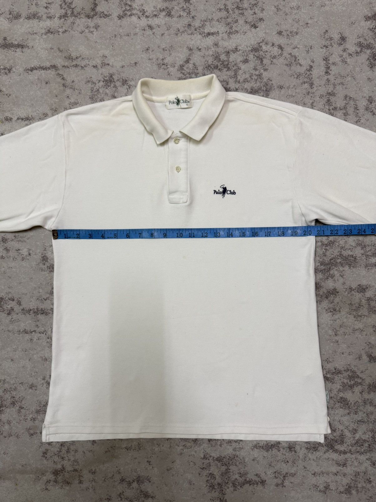 Vintage Vintage 90s Polo Club Longsleeve Ringer Polo Shirt Size US M / EU 48-50 / 2 - 17 Thumbnail