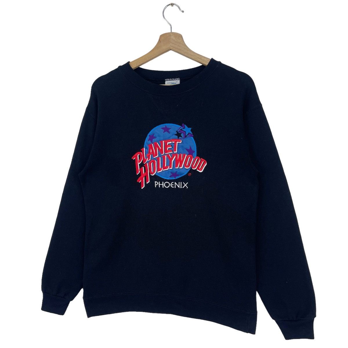 Planet Hollywood × Vintage 90’s Planet Hollywood Phoenix Sweatshirts Size US M / EU 48-50 / 2 - 1 Thumbnail