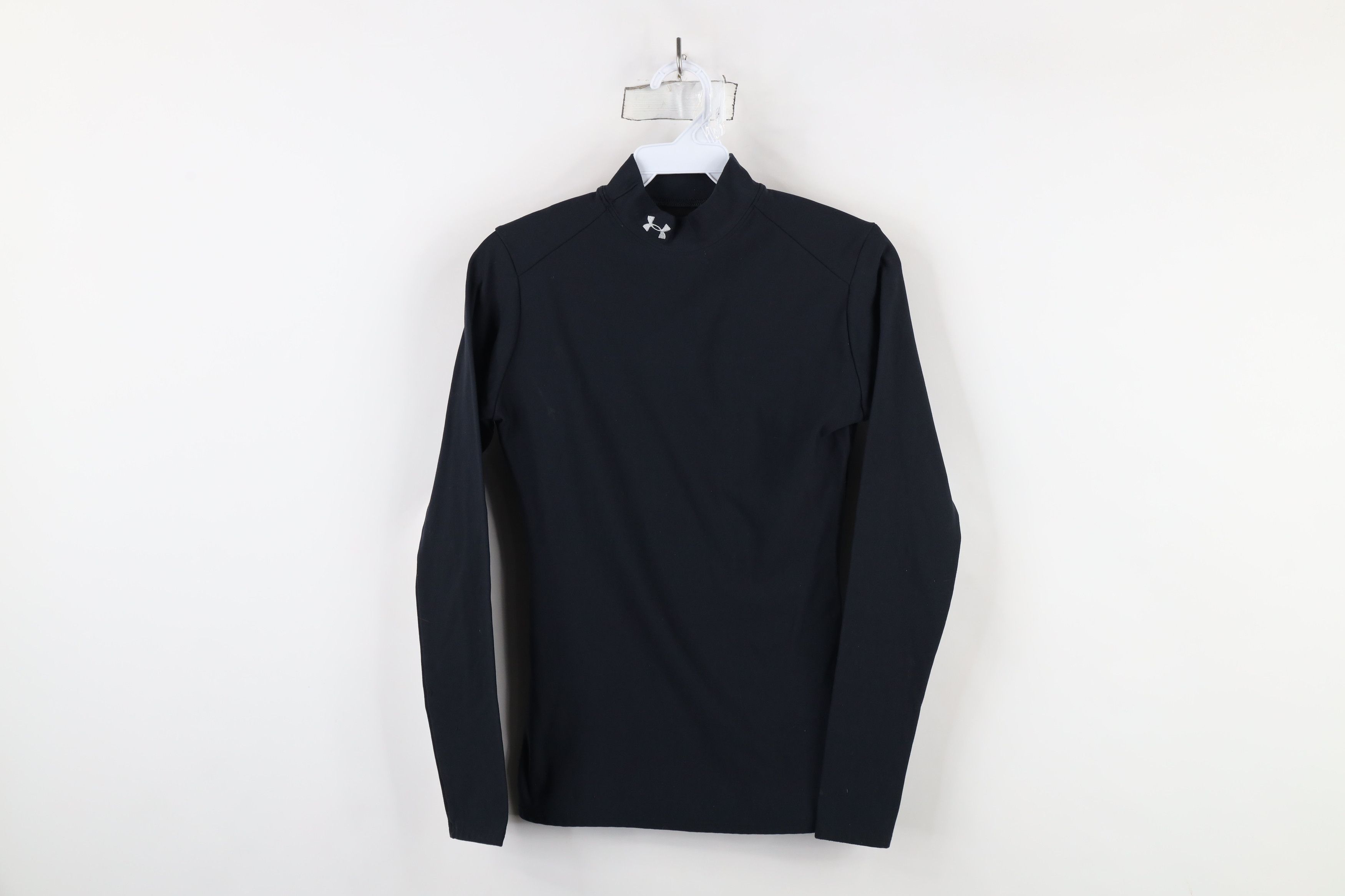 Under Armour × Vintage Under Armour Compression Mock Neck Long Sleeve T-Shirt Size M / US 6-8 / IT 42-44 - 1 Thumbnail