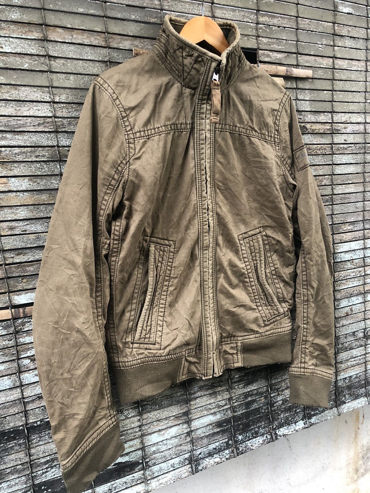 Abercrombie & Fitch Vintage Abercrombie & Fitch Harrison Army Fullzipper Jacket Size US S / EU 44-46 / 1 - 5 Thumbnail